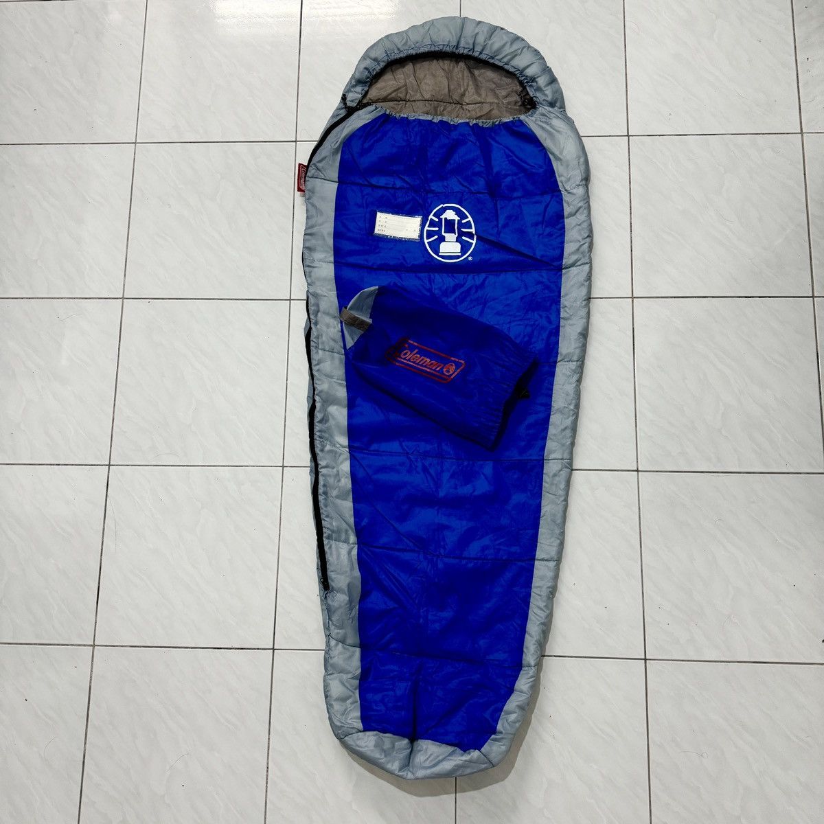 Other COLEMAN 'School Mummy/12' Sleeping Bag Blue/Grey JAPAN Size US M / EU 48-50 / 2 - 2 Thumbnail
