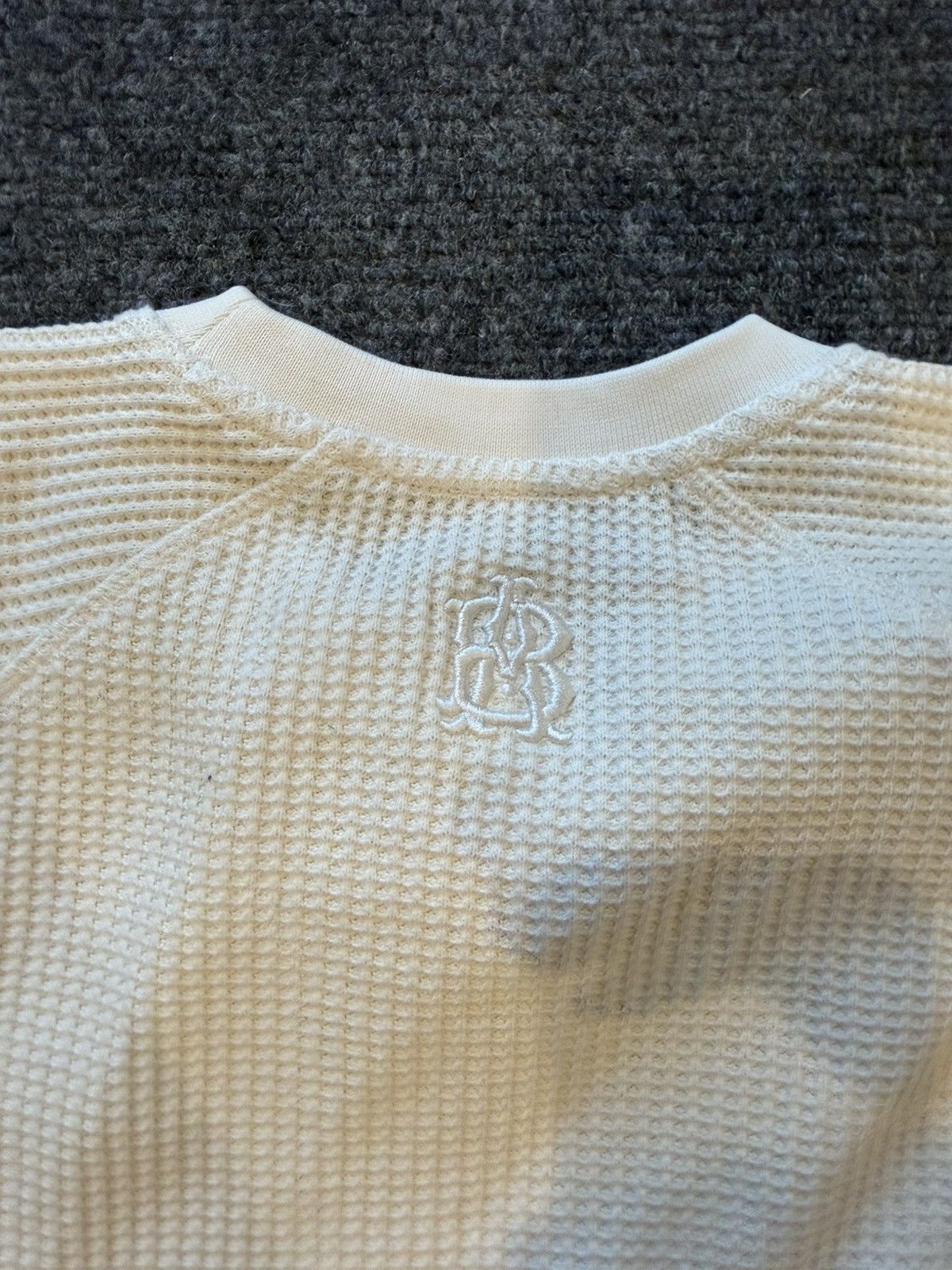 About:Blank About Blank Long Sleeve Waffle Shirt Size US M / EU 48-50 / 2 - 5 Thumbnail