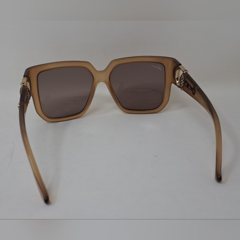 Gucci NWT Gucci Women's Sunglasses Horsebit Oversized Square GG37 Size ONE SIZE - 9 Thumbnail