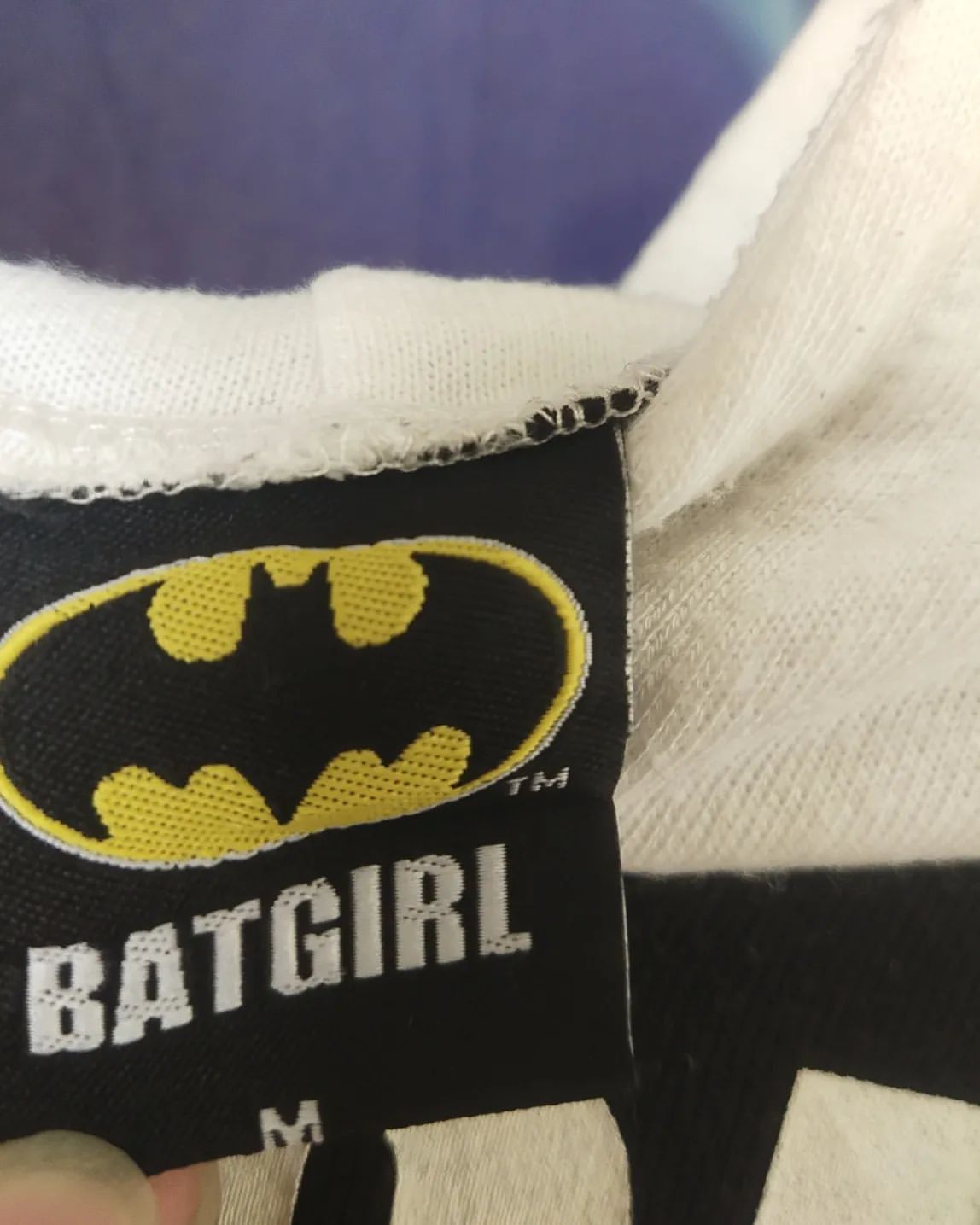 DC Comics DC Comics Batgirl Logo Official Woman Hoodie Size M / US 6-8 / IT 42-44 - 4 Thumbnail