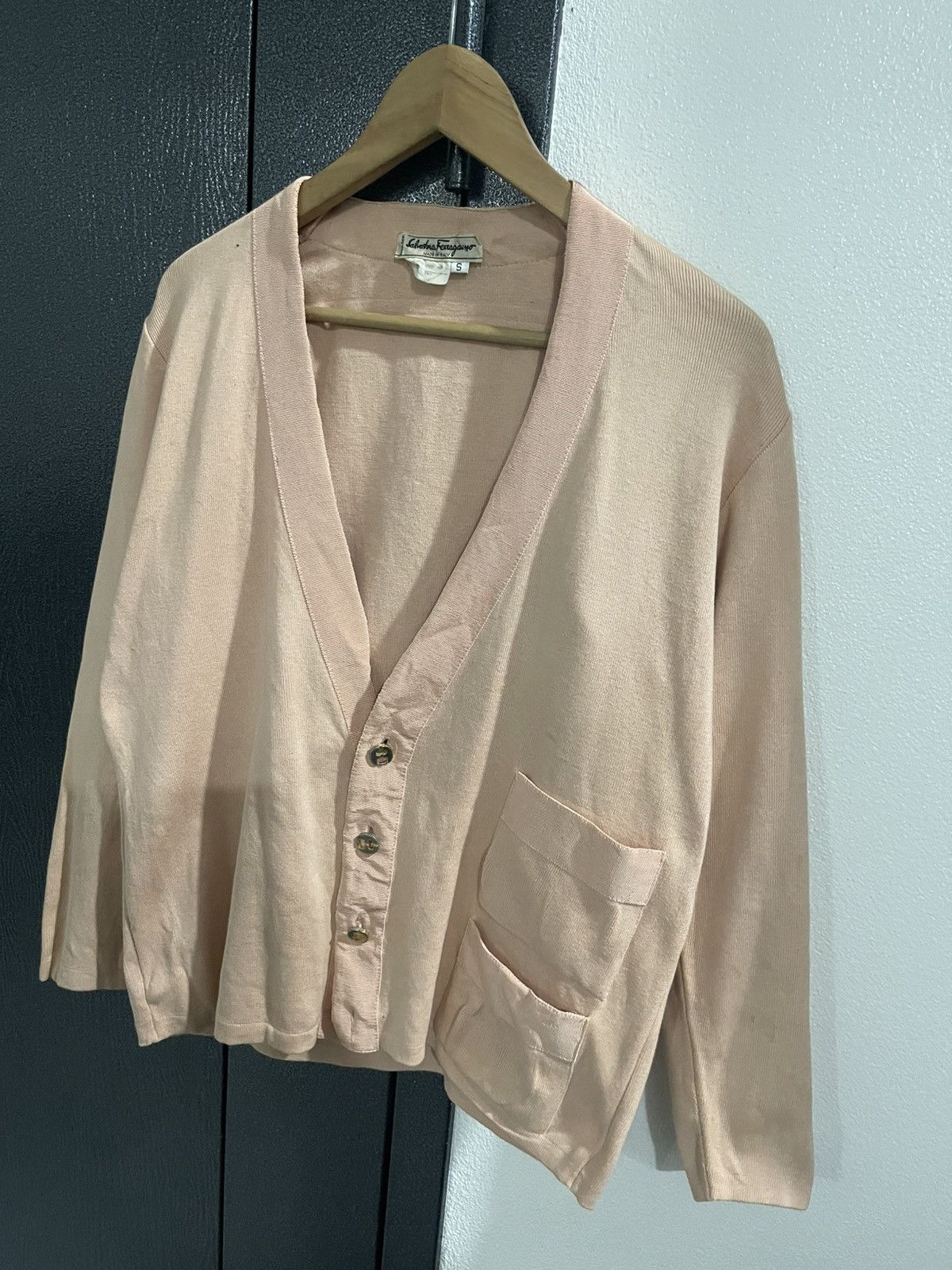 Salvatore Ferragamo Vintage Salvatore Ferragamo Cardingan Jacket Size S / US 4 / IT 40 - 2 Thumbnail