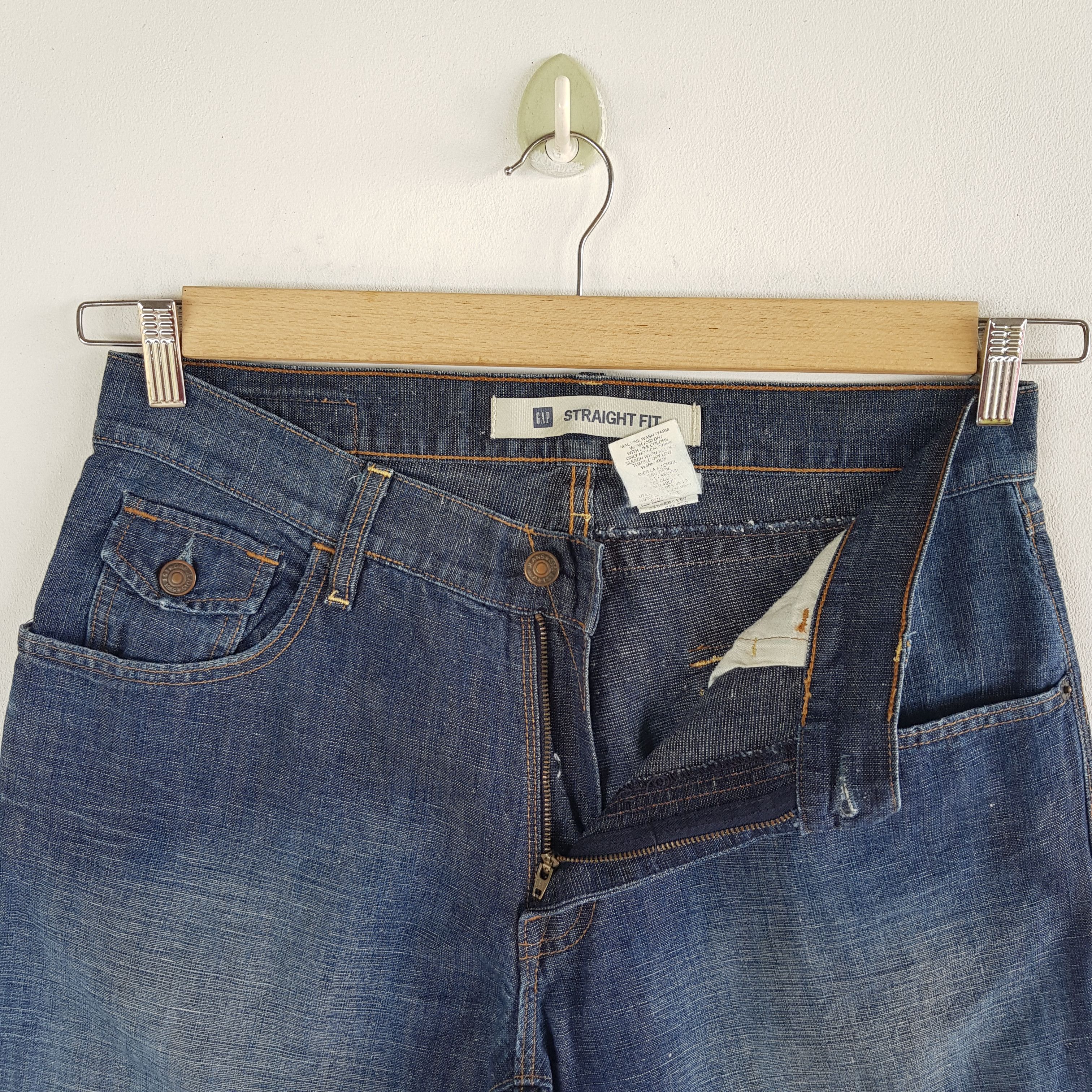 Gap GAP Jeans Straight Cut GAP Denim Japanese Denim Pants Size US 32 / EU 48 - 6 Thumbnail