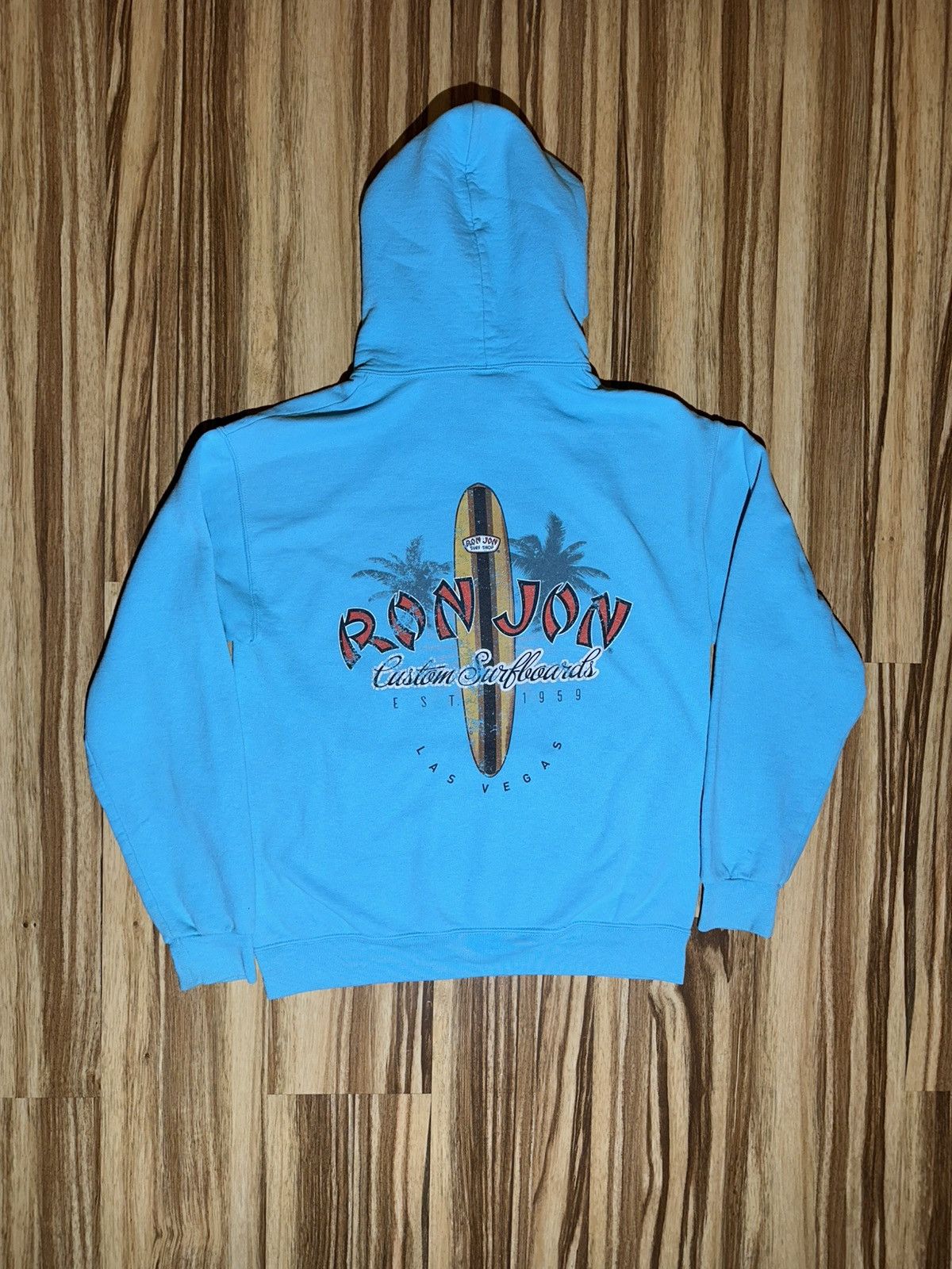 Ron Jon Surf Shop Las Vegas Ron Jon Surfboards Aqua Hoodie Size US M / EU 48-50 / 2 - 1 Thumbnail