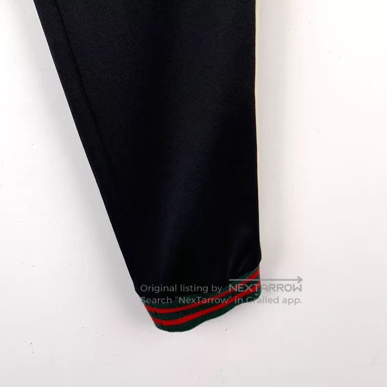 Gucci Gucci Size S Black side striped letter drawstring casual tr Size 25" / US 0 / IT 36 - 5 Thumbnail