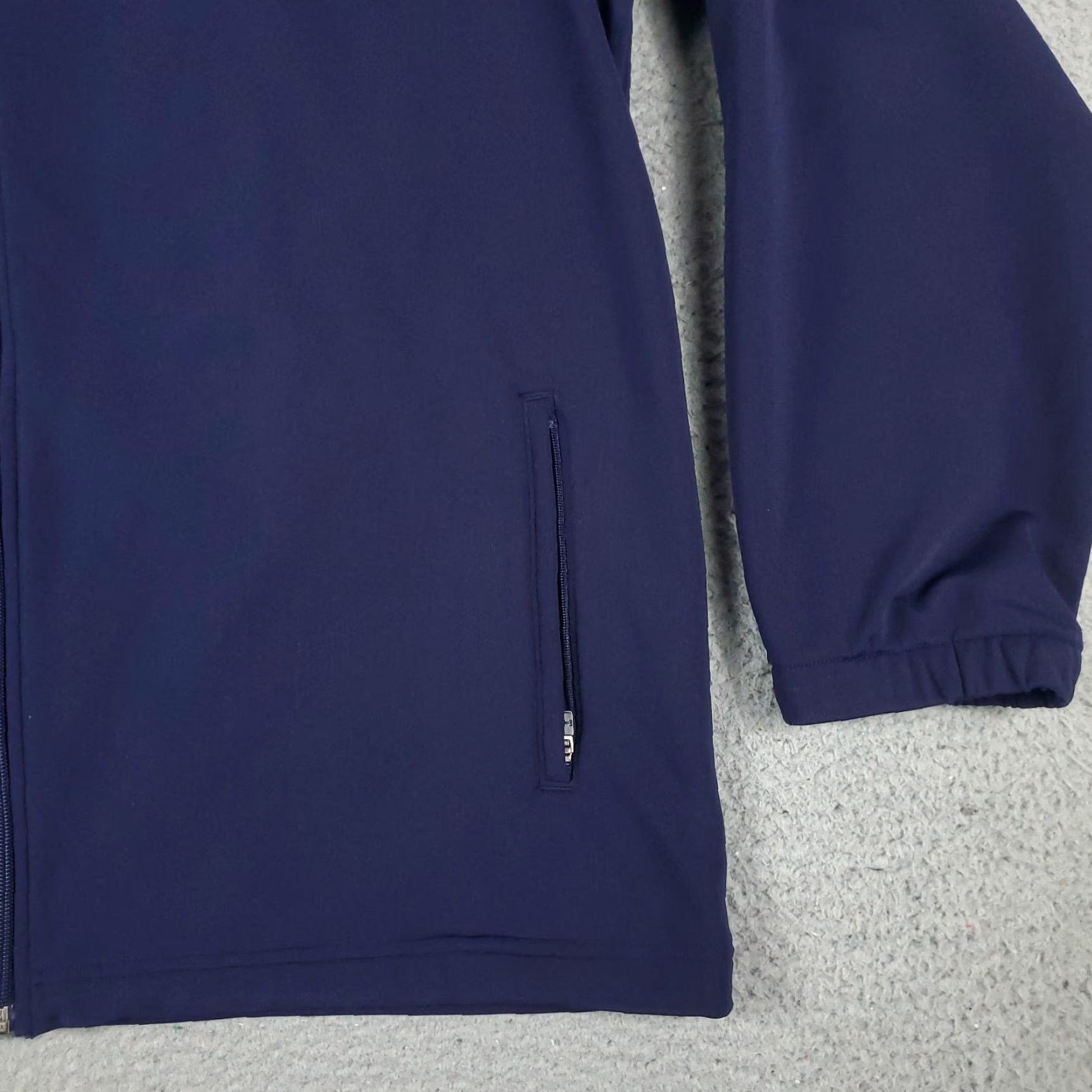 Under Armour VINTAGE Under Armour Jacket Mens XL Navy Blue All Seasons Full Zip Track Sweater Size US XL / EU 56 / 4 - 5 Thumbnail