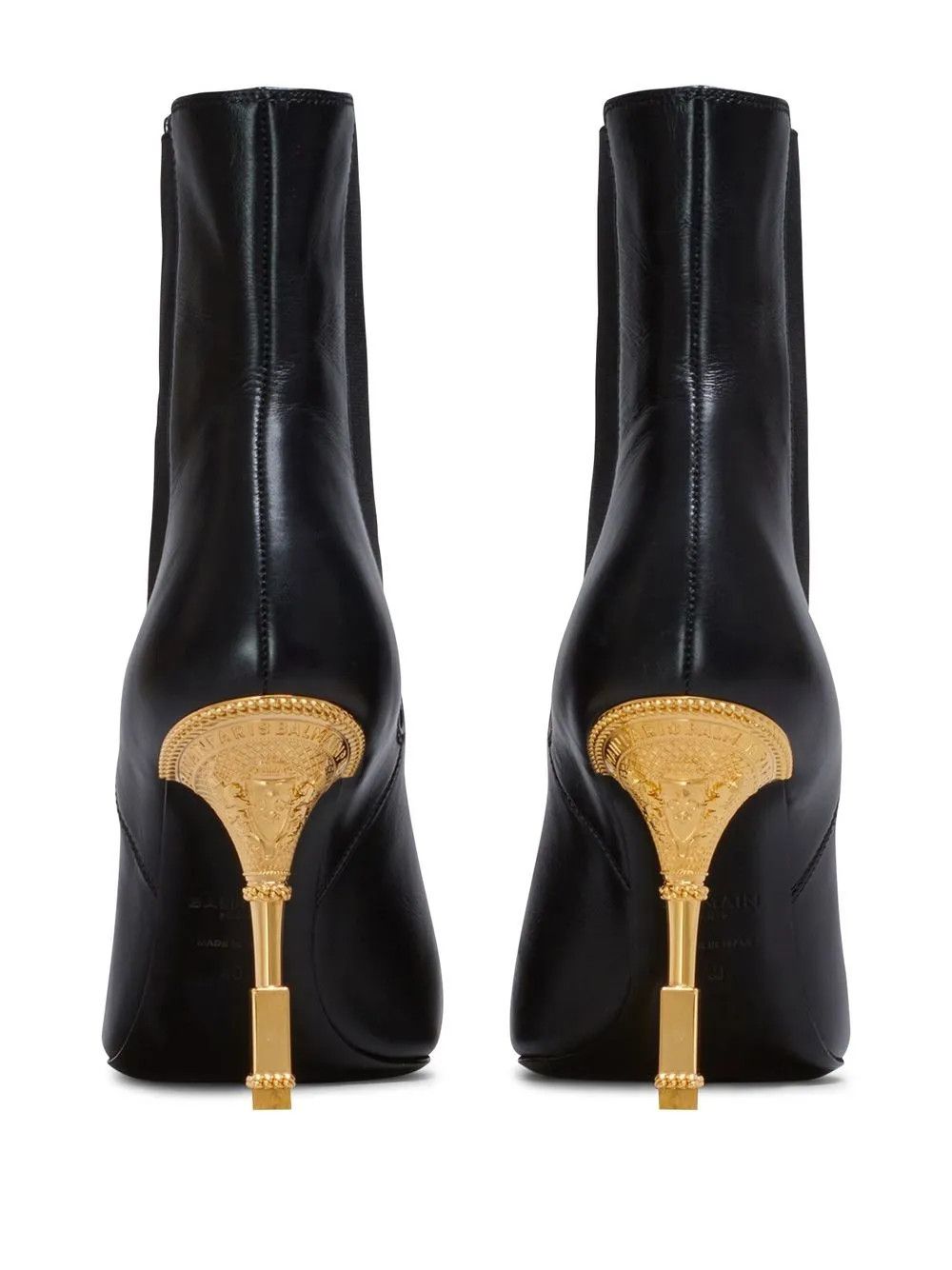 Balmain o1y0525 Ankle Boots in Black Size US 10 / IT 40 - 3 Thumbnail