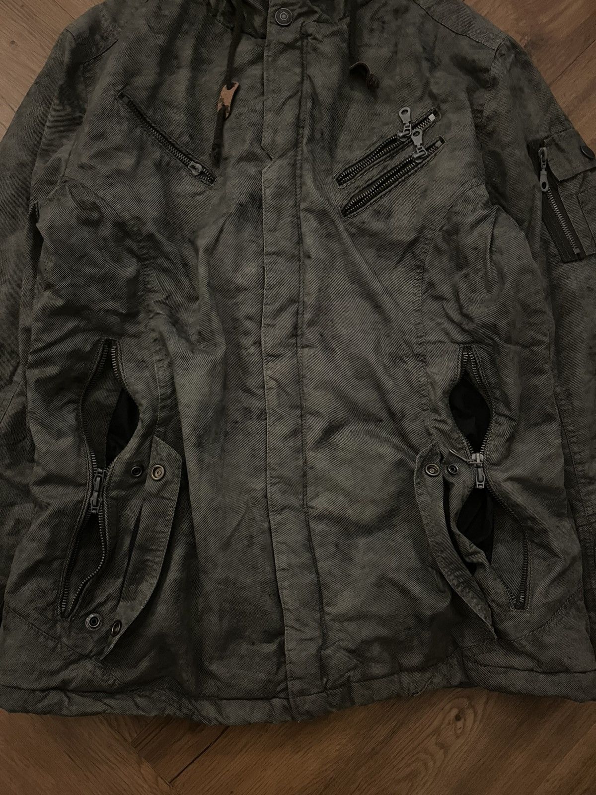 In The Attic 2000s IN THE ATTIC - apocalyptic jacket liked goa lgb styel Size US L / EU 52-54 / 3 - 6 Thumbnail