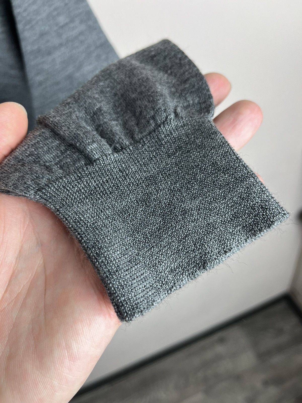 Other Falconeri silk/wool light crew neck sweater grey size 52 Size US L / EU 52-54 / 3 - 5 Thumbnail