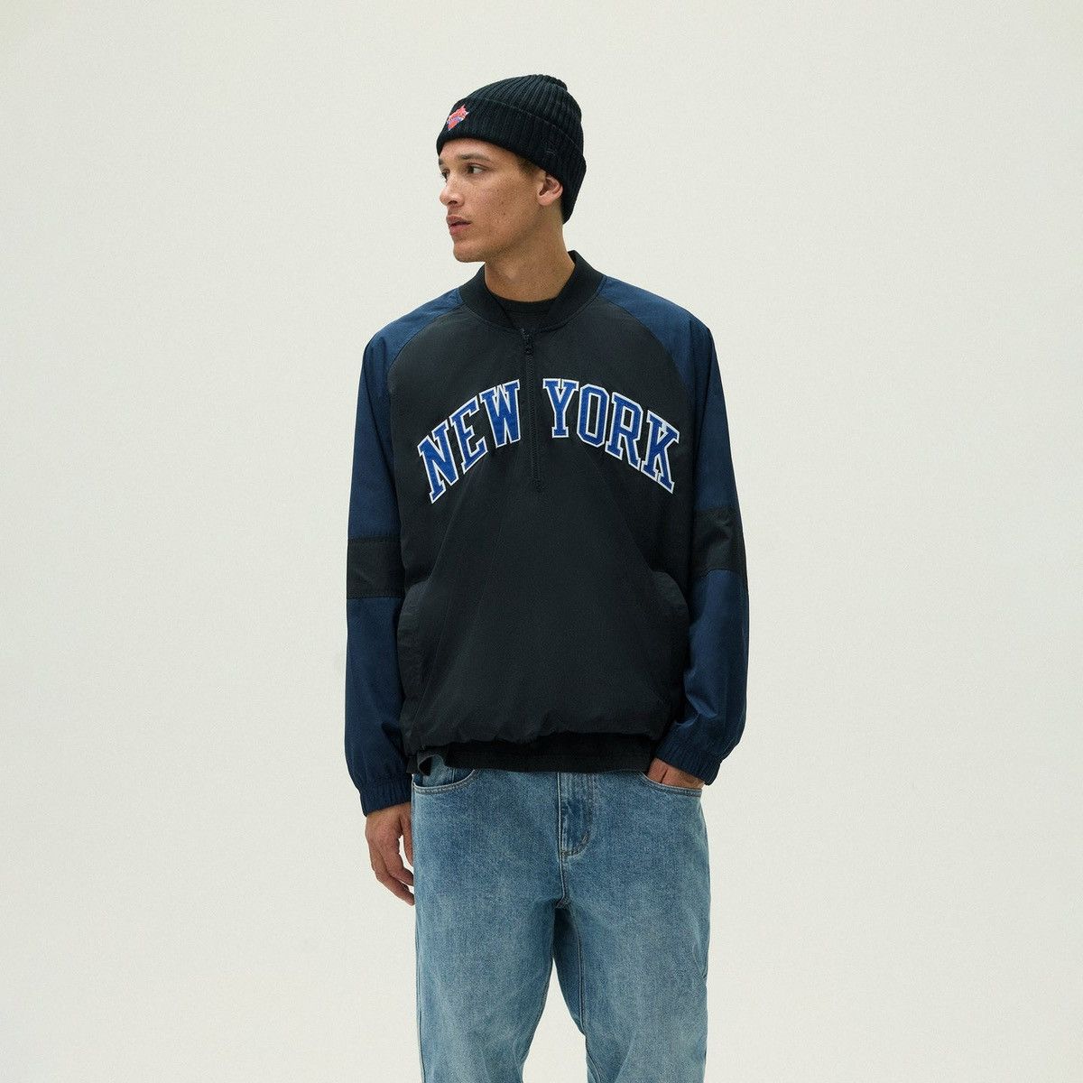 Kith Kith for the New York Knicks Ball Nylon Black Quarter Zip XL Size US XL / EU 56 / 4 - 1 Thumbnail