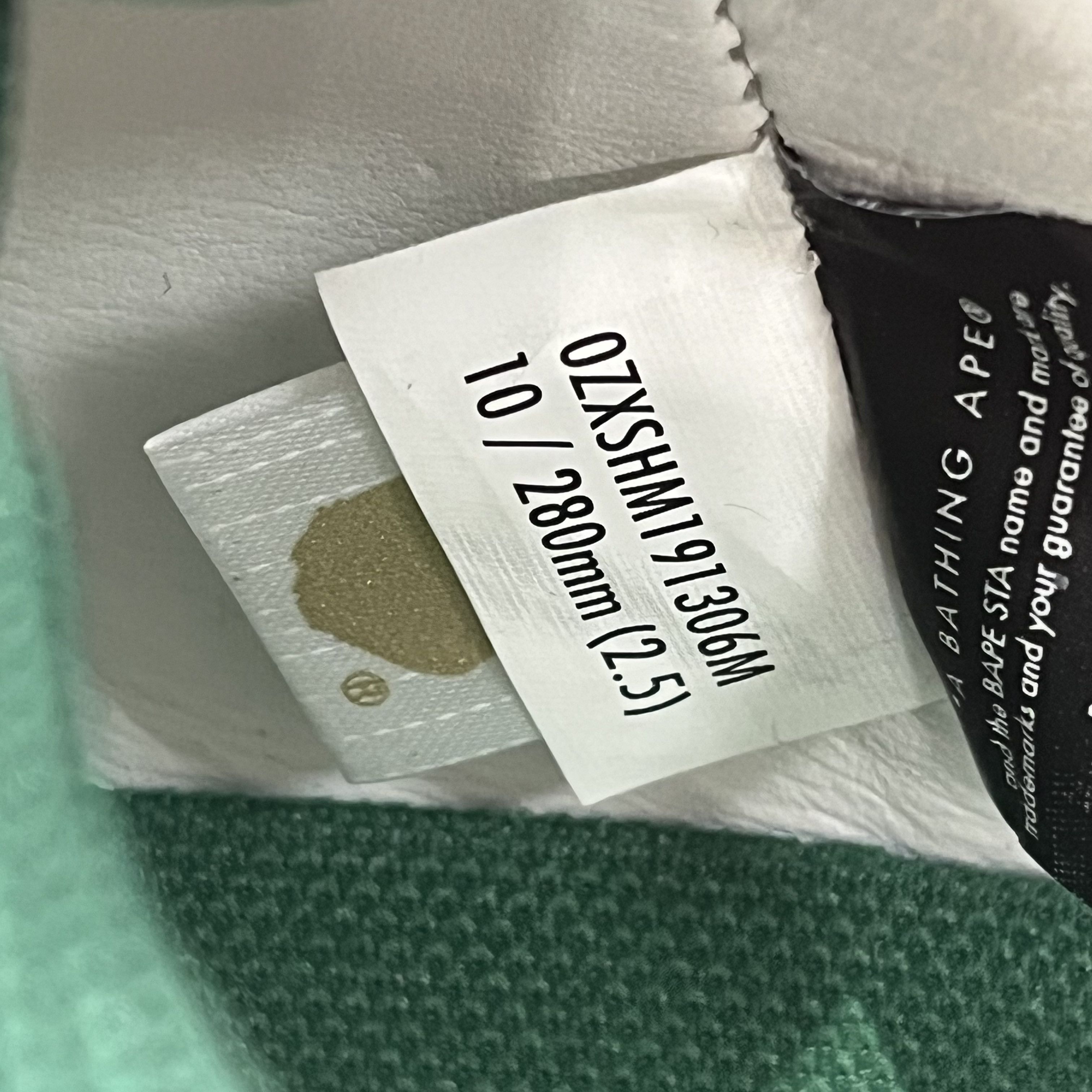 Bape BAPESTA OS Size US 10 / EU 43 - 19 Thumbnail