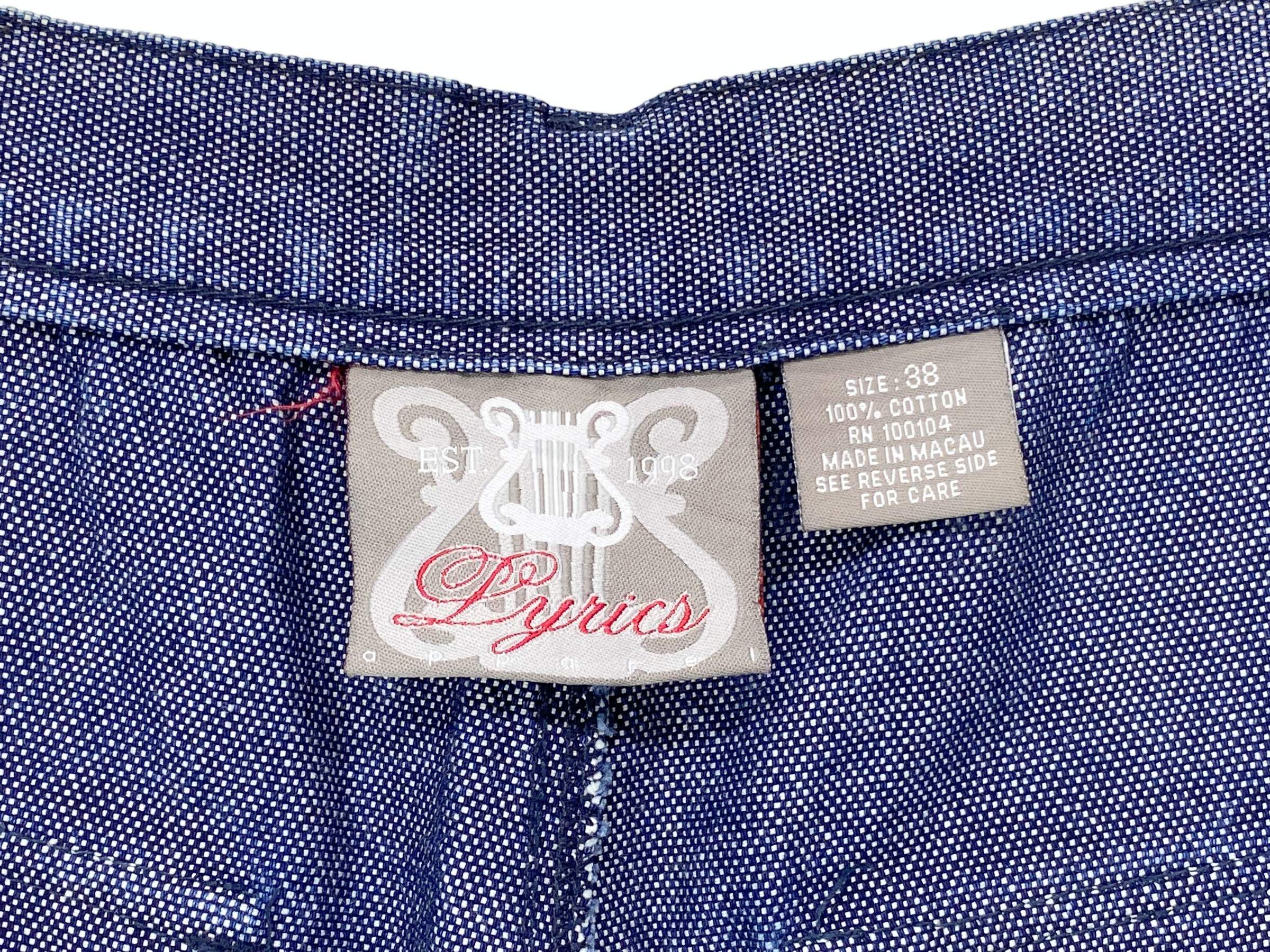 Other Lyrics Apparel Baggy Jeans Hip Hop Skateboards Jeans Size US 37 - 11 Thumbnail