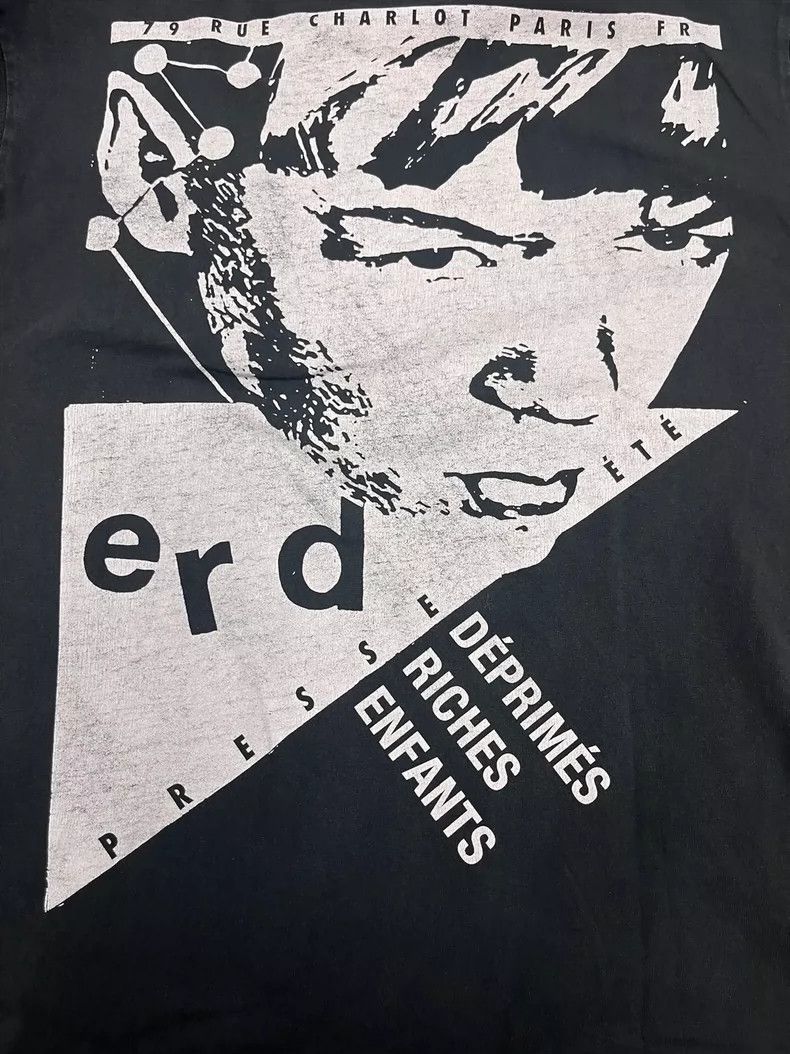 Enfants Riches Deprimes Enfants Riches Deprimes Black portrait short sleeve 2504-Ne Size US S / EU 44-46 / 1 - 3 Thumbnail