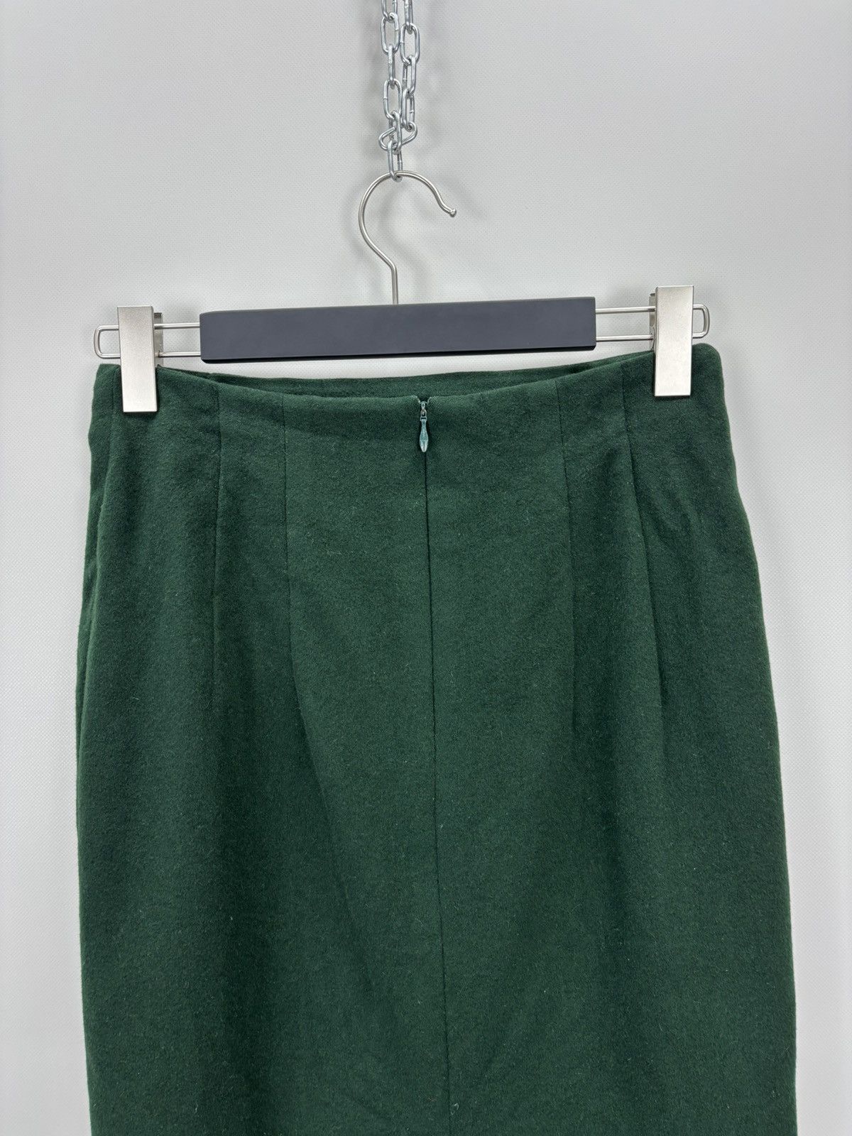 Jil Sander Womens skirt Jil Sander Size S Color Green Size 25" / US 0 / IT 36 - 6 Thumbnail