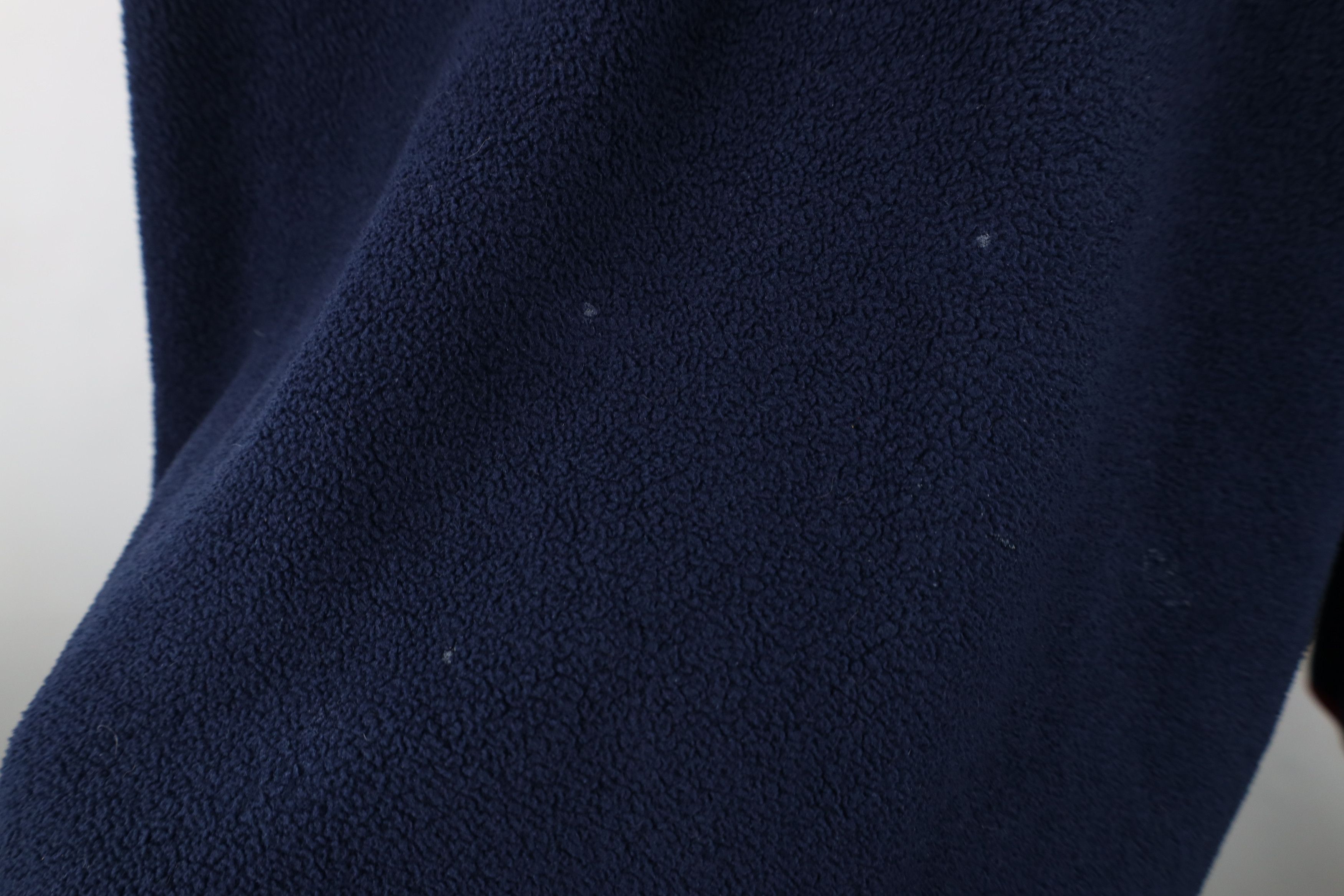 Nautica × Vintage Vintage 90s Nautica Spell Half Zip Fleece Sweater Blue USA Size US XL / EU 56 / 4 - 4 Thumbnail