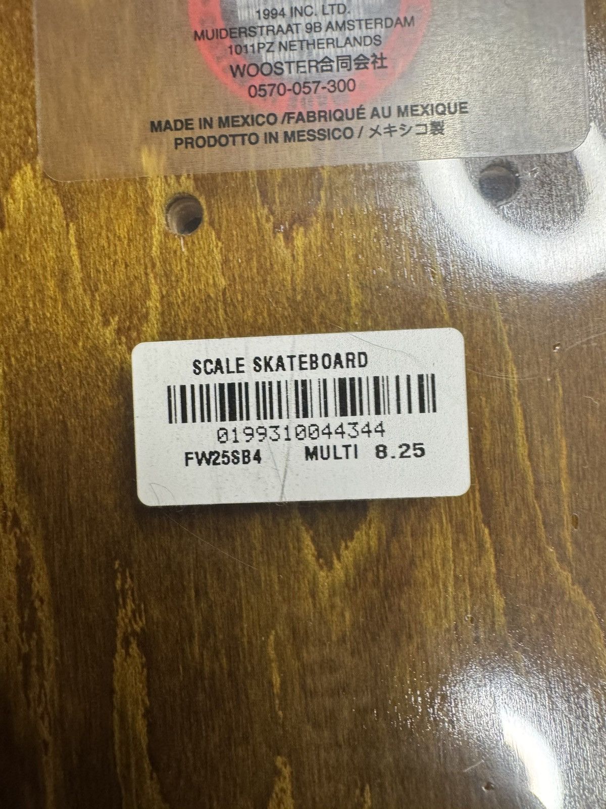 Supreme Supreme Scale Skateboard Deck Size ONE SIZE - 6 Thumbnail