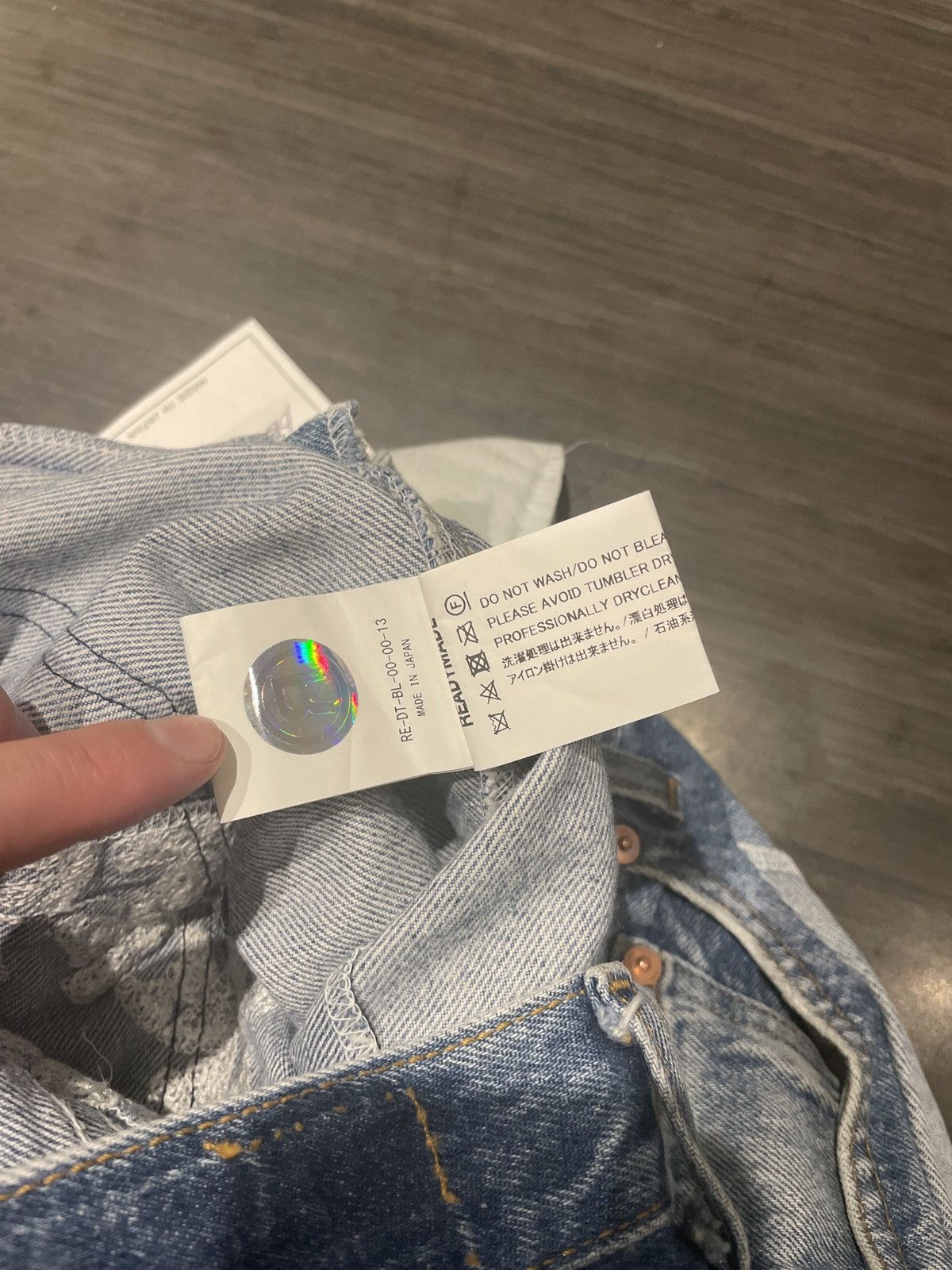 DENIM TEARS × READYMADE Readymade x Denim Tears Flare Jeans Size US 30 / EU 46 - 6 Thumbnail