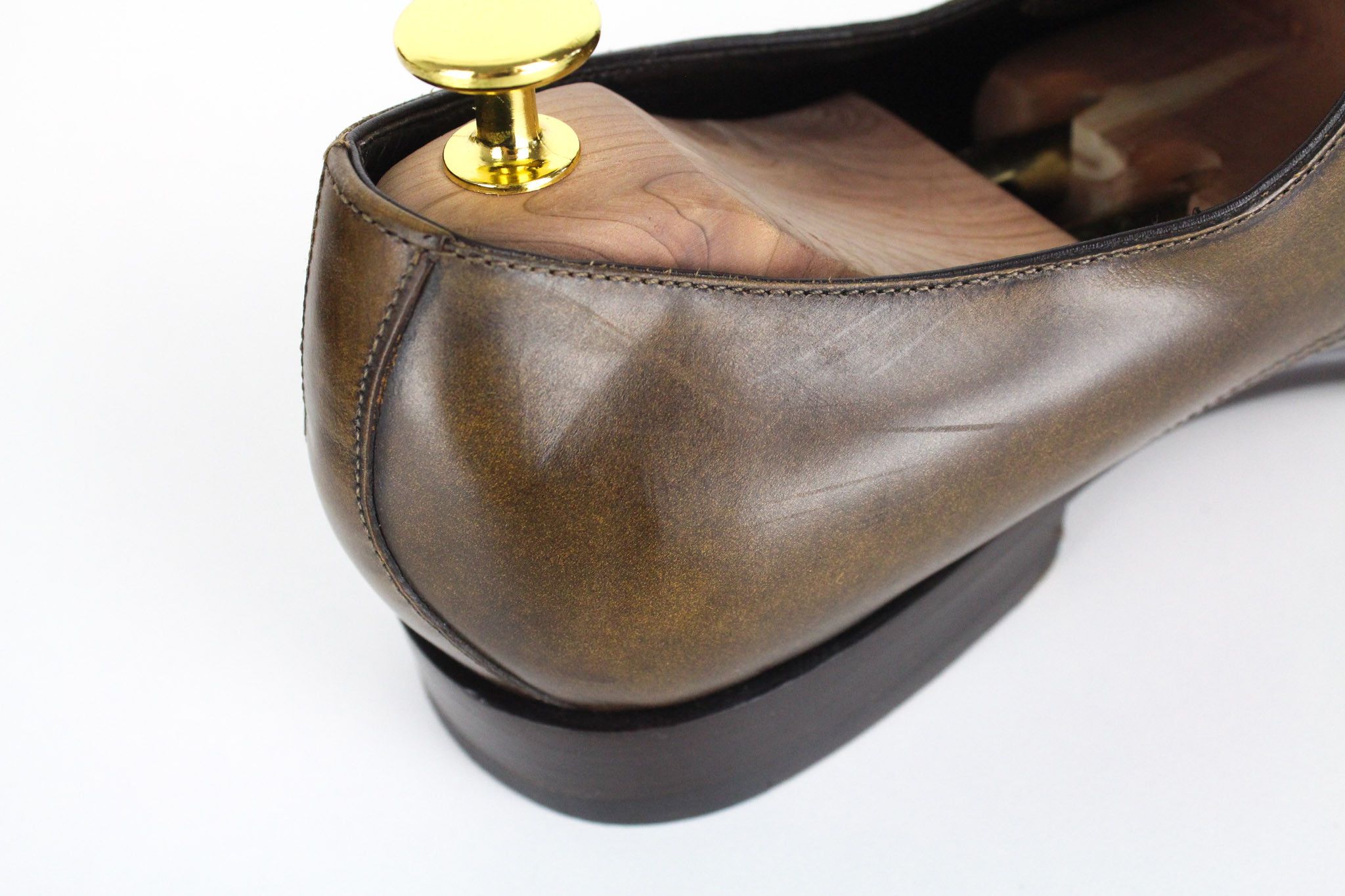 Suitsupply EU43 Brown Leather Buckled Low-Top 72424 Size US 10 / EU 43 - 13 Thumbnail
