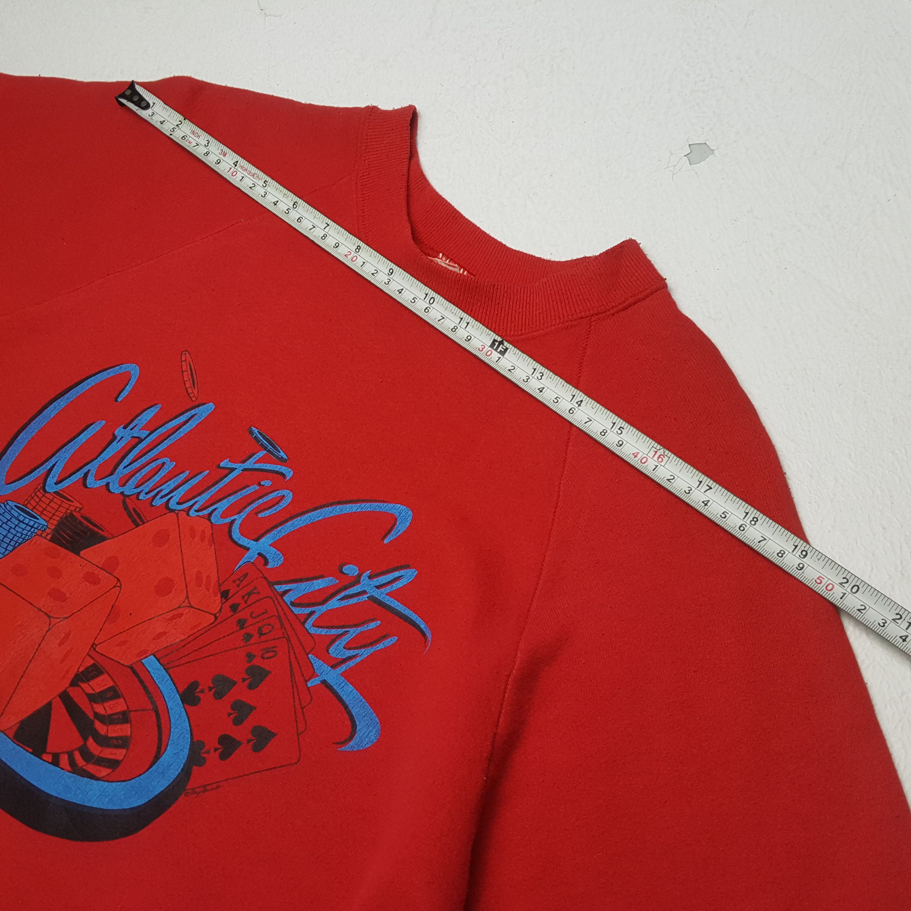 Vintage ATLANTA CITY Streetwear Style Vintage Sweatshirt Size US S / EU 44-46 / 1 - 4 Thumbnail