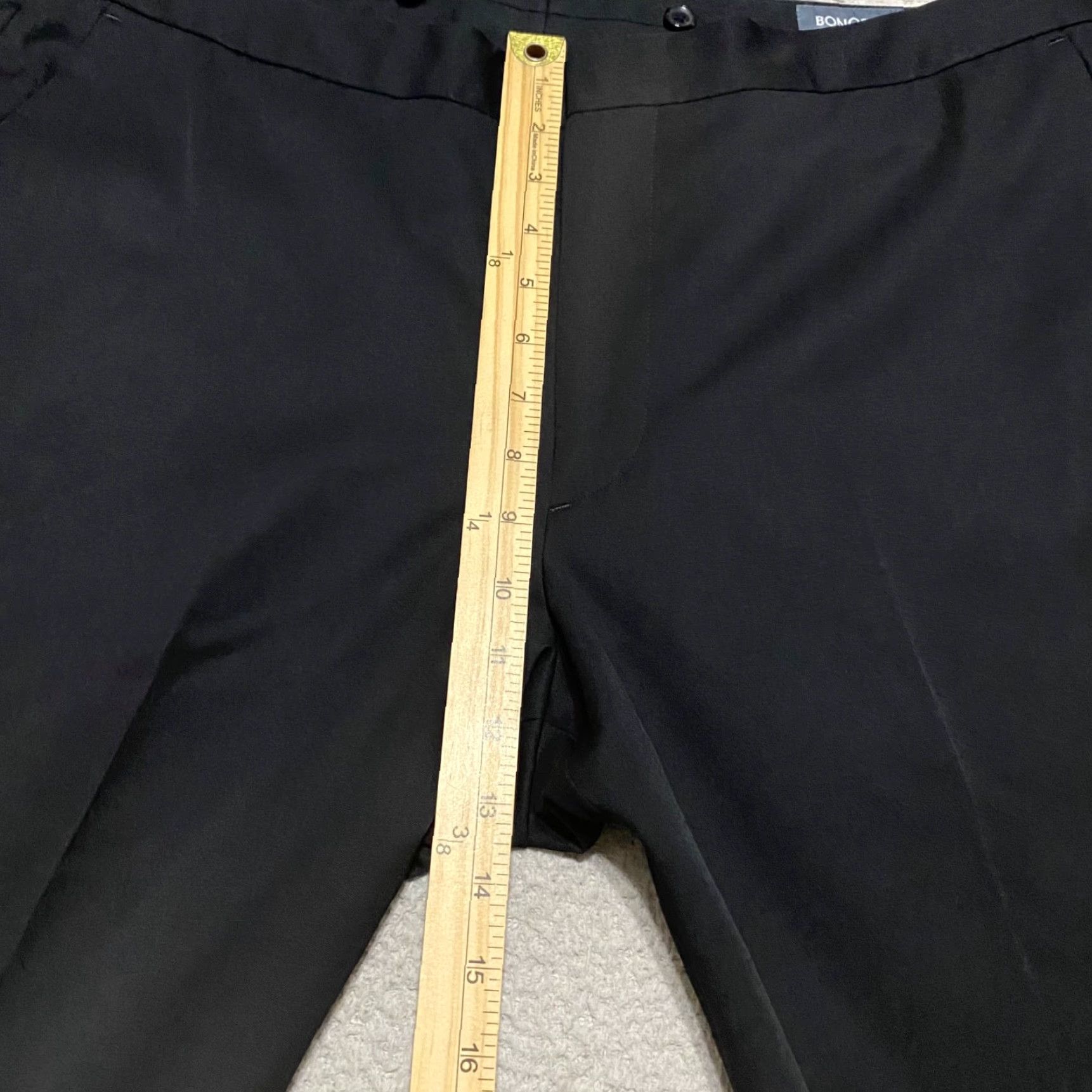 Bonobos Bonobos Dress Pants Mens Black Wool Flat Front Straight 100% Wool Pants Dress Pants Bonobos Mens Black Flat Front Straight 100% Wool Slas... Size US 38 / EU 54 - 6 Thumbnail