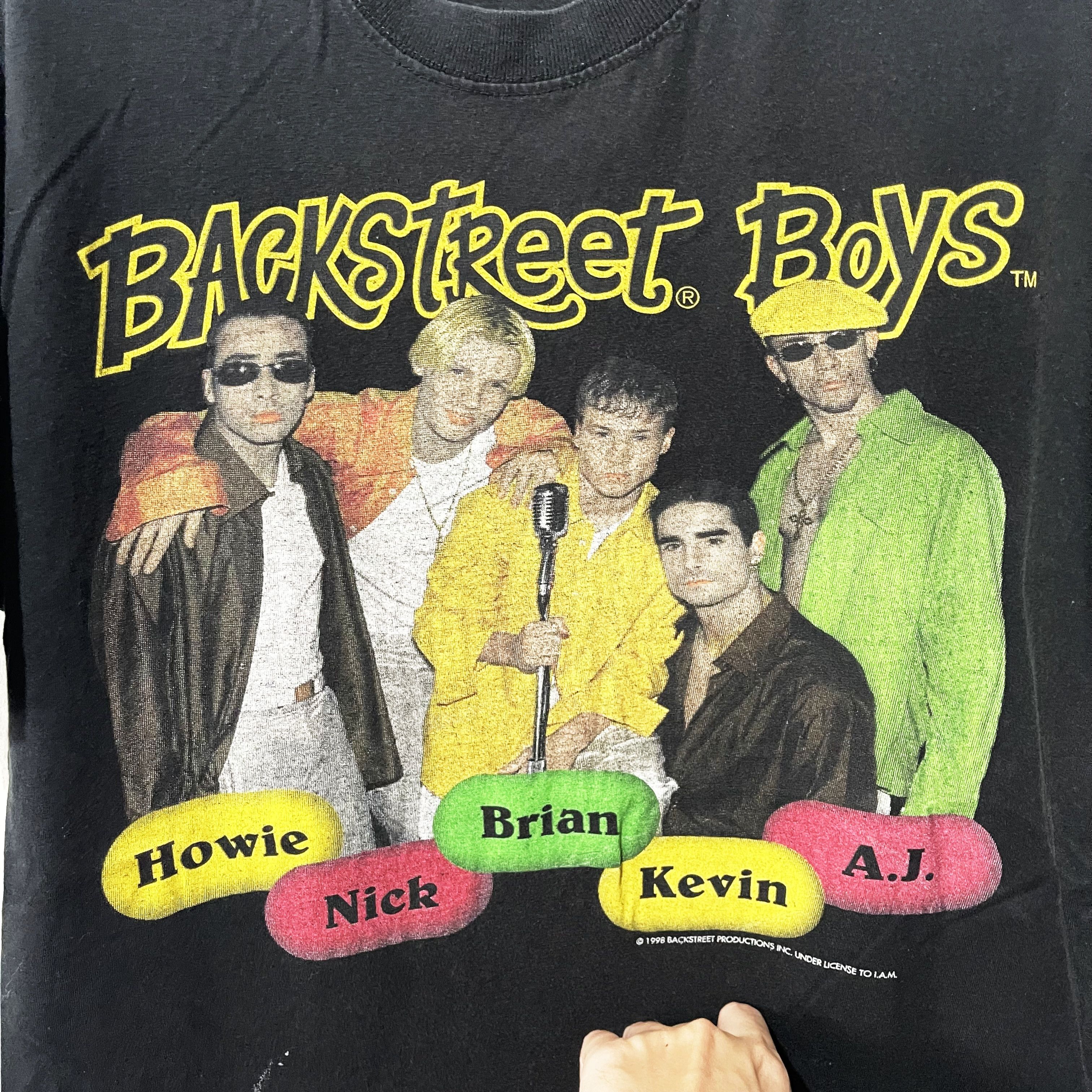 Band Tees × Vintage Vintage 1998 Backstreet Boys Shirt Size US M / EU 48-50 / 2 - 2 Thumbnail