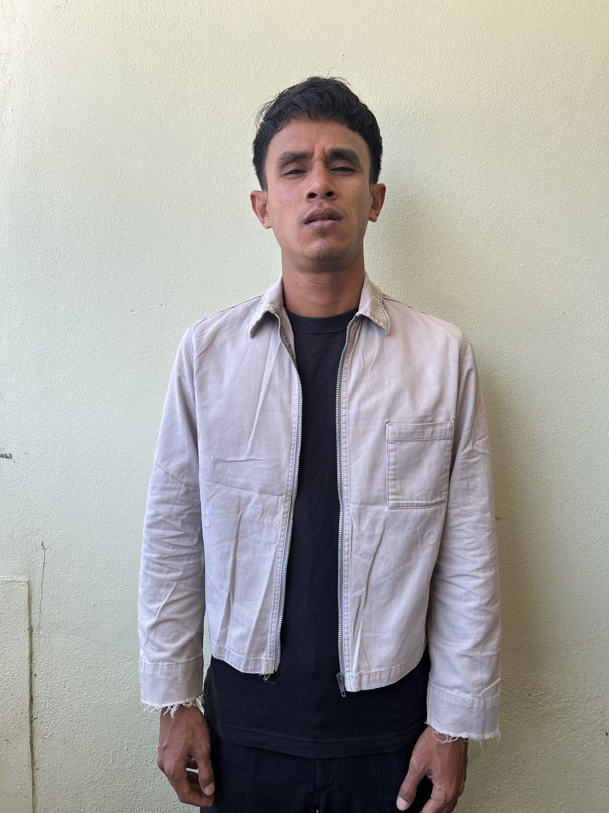 Helmut Lang 🔥 S00 Helmut Lang Distress Blouson Jacket Made In Italy Size US M / EU 48-50 / 2 - 21 Thumbnail