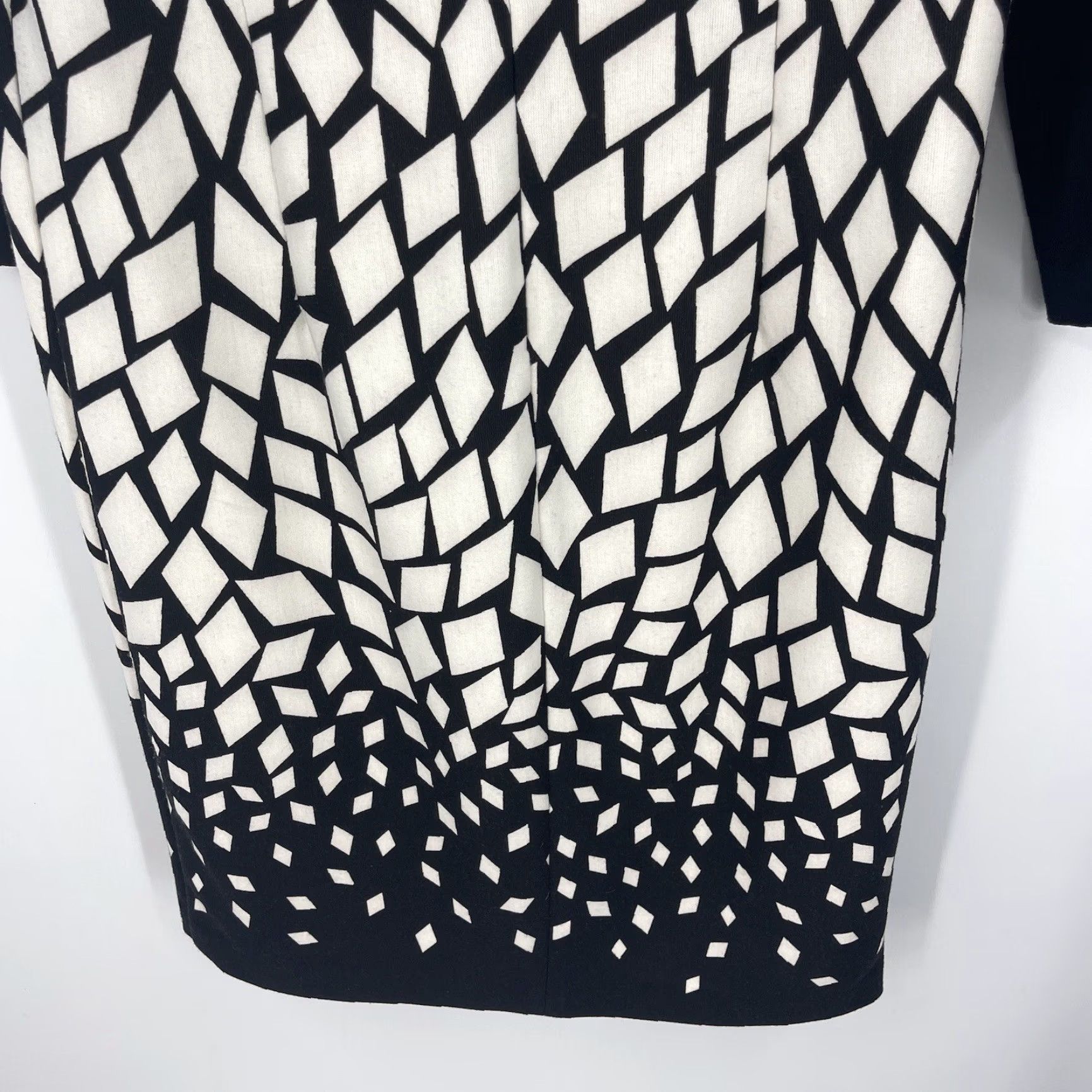Vintage Chicos Dress Womens XS Black And White Geometric Wiggle Quiet Luxury Core 0.5 Size XS / US 0-2 / IT 36-38 - 4 Thumbnail