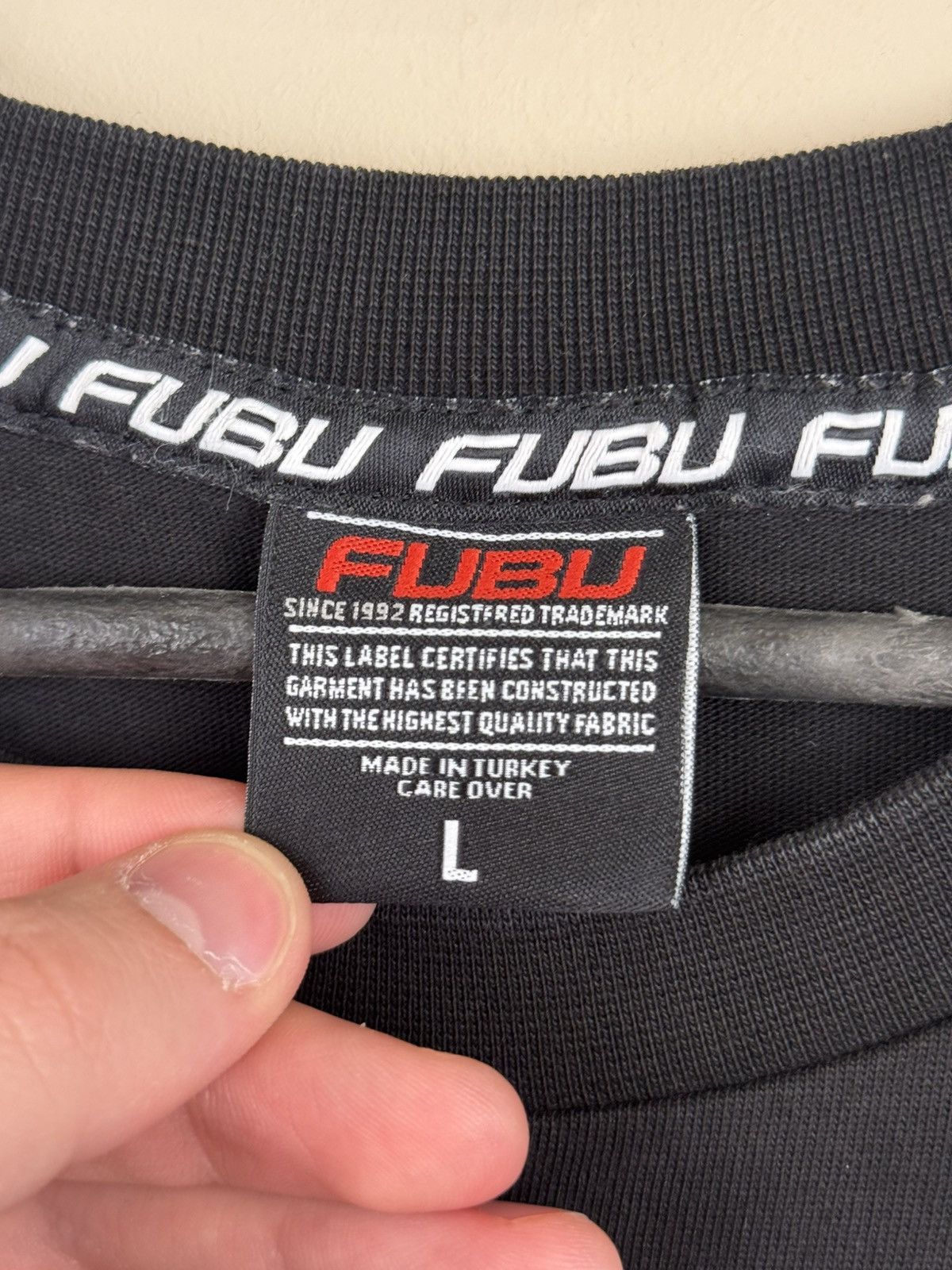 Fubu Vintage Fubu T-Shirt Big Logo Rap USA Hop Hop Y2K L Size US L / EU 52-54 / 3 - 15 Thumbnail