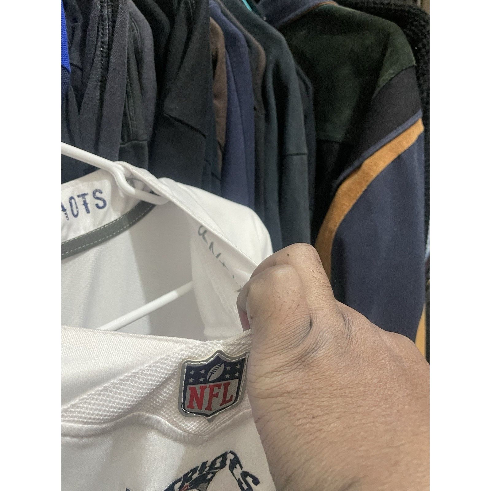 Nike Size 3XL- Stitch Nike Cam Newton New England Patriots Jersey Size US XXL / EU 58 / 5 - 5 Thumbnail
