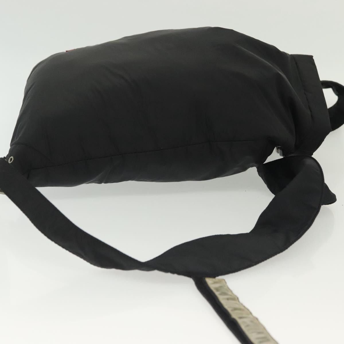 Prada PRADA Sports Backpack Nylon Black Silver Size ONE SIZE - 4 Thumbnail