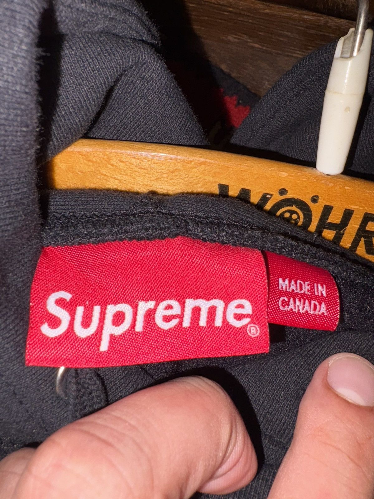 Supreme Supreme Script Hoodie Size US XL / EU 56 / 4 - 5 Thumbnail