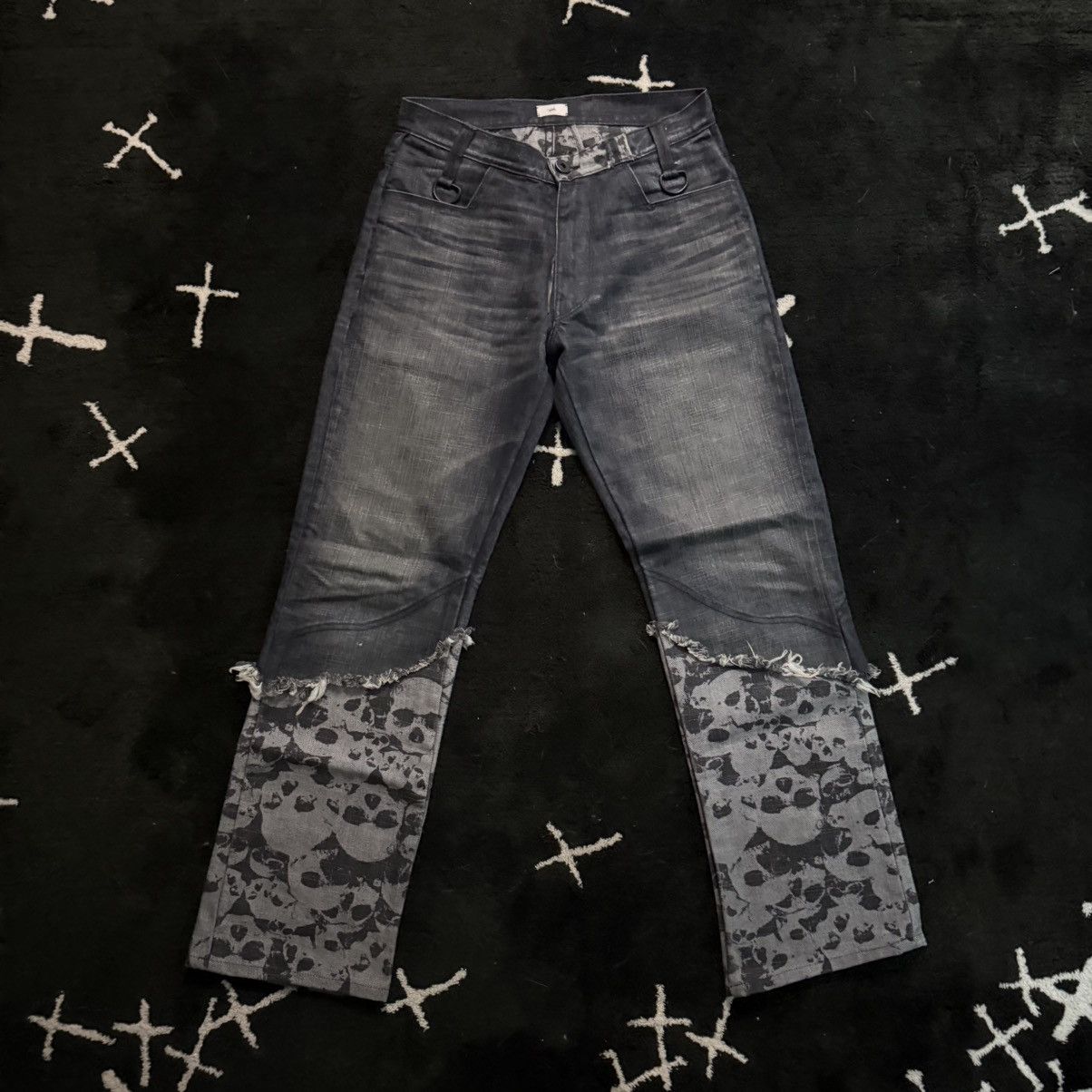 ALEXANDER DIGENOVA Ant Label (FW20) - Skull Pants Size US 30 / EU 46 - 1 Thumbnail