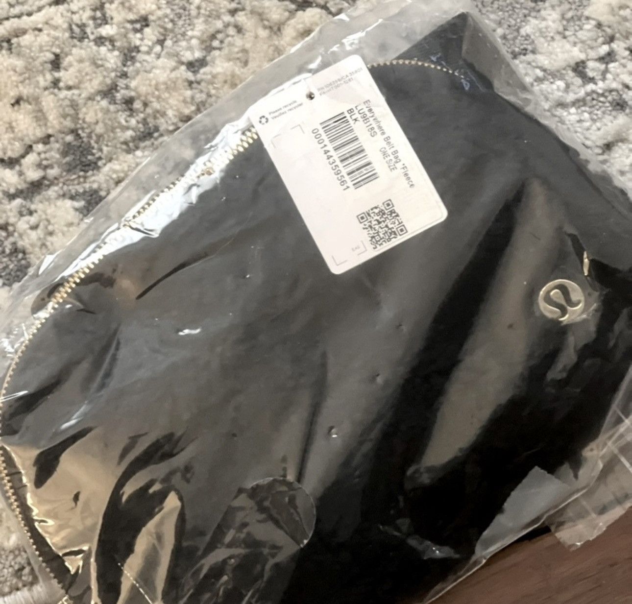 Lululemon Lululemon Unisex Black Fleece Everywhere Belt Bag Size ONE SIZE - 7 Thumbnail
