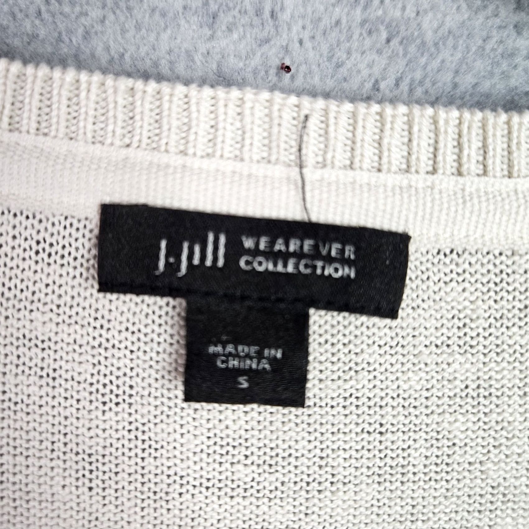 J. Jill J.JILL Wearever Collection Floral Printed Pullover Sweater S Women Knit Long Sleeve Multicolor V-Neck Regular Size S Pullover Size S / US 4 / IT 40 - 5 Thumbnail