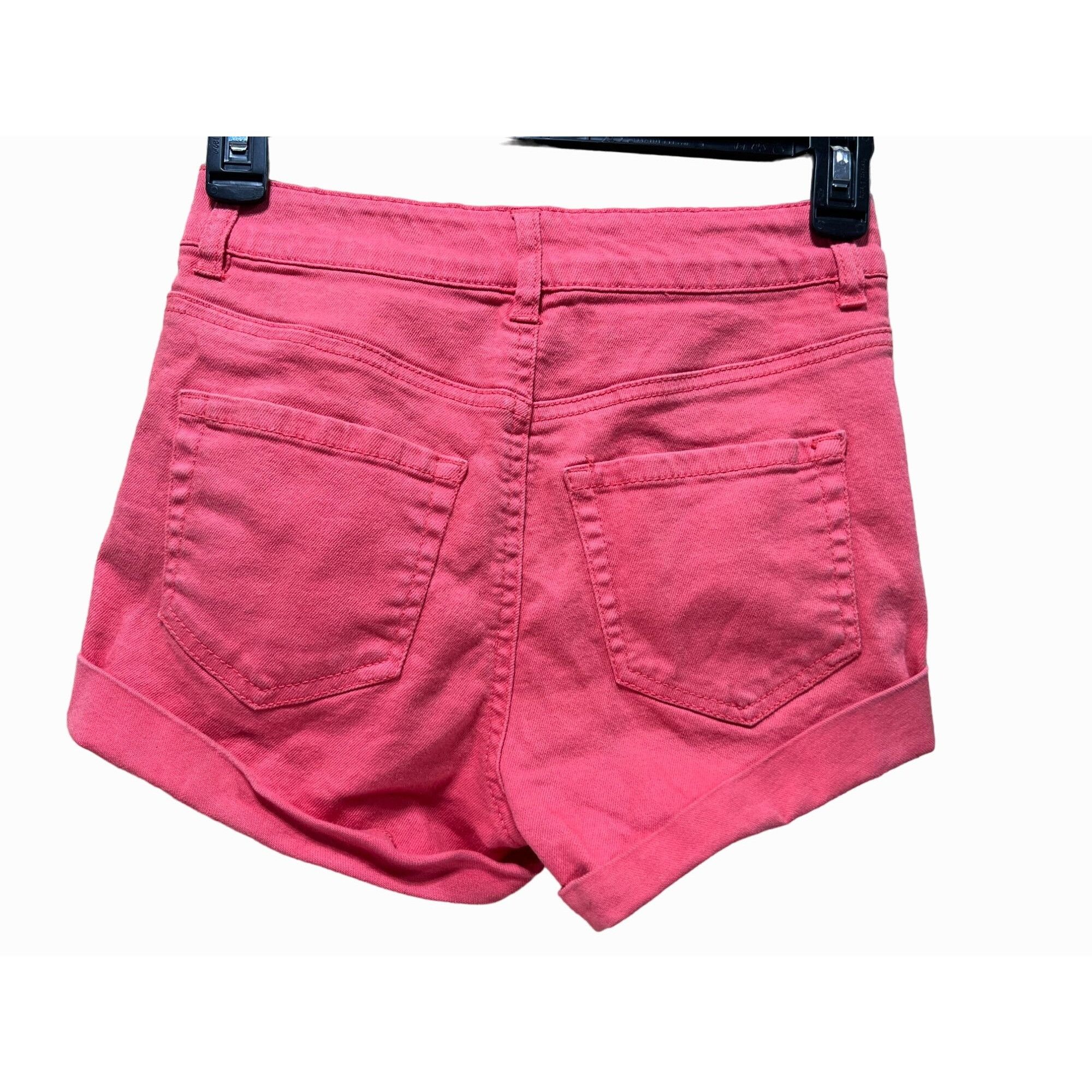Other REFUGE - Women's Ripped Denim Shorts - Pink - 0 Size 25" / US 0 / IT 36 - 2 Thumbnail