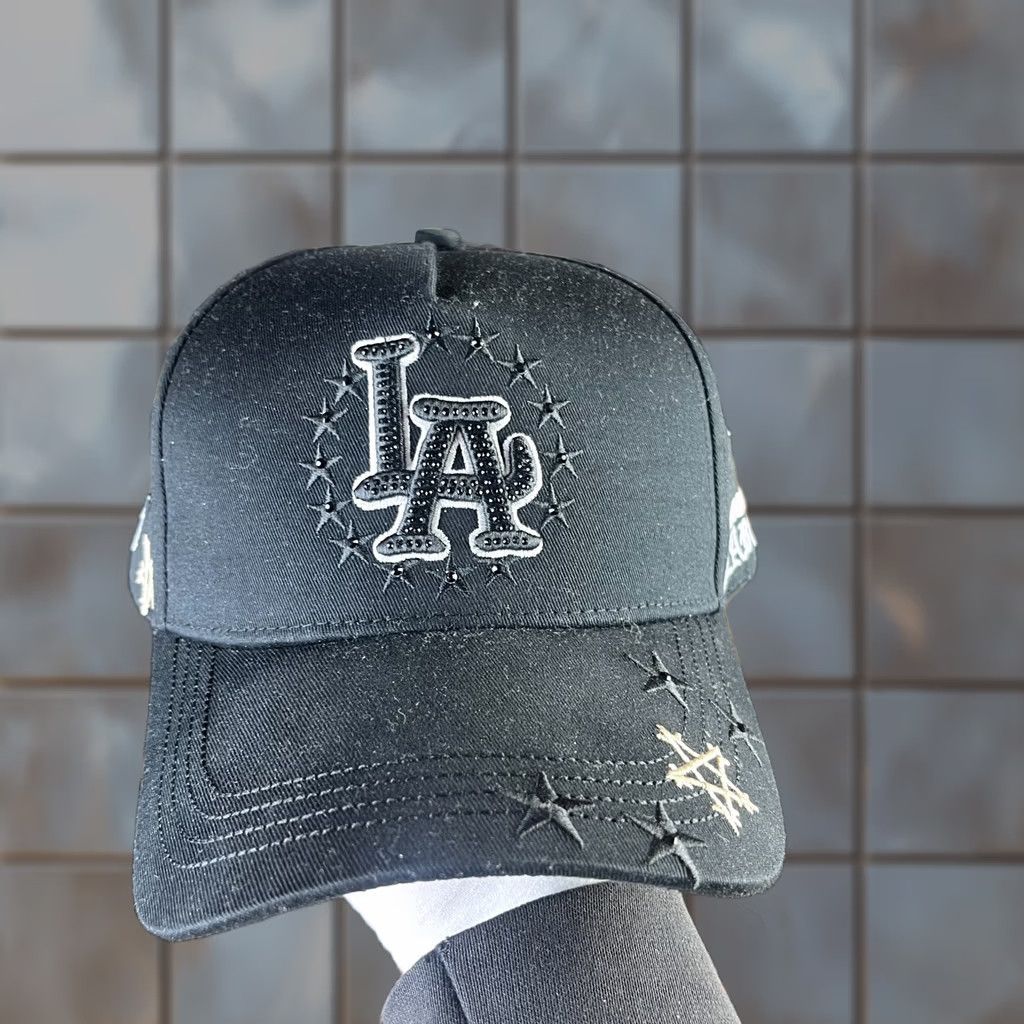 Vintage dandy hats Junior H Sad Boyz Snapback Hat Black OS Snapback Hat Boys Mens Size ONE SIZE - 1 Thumbnail