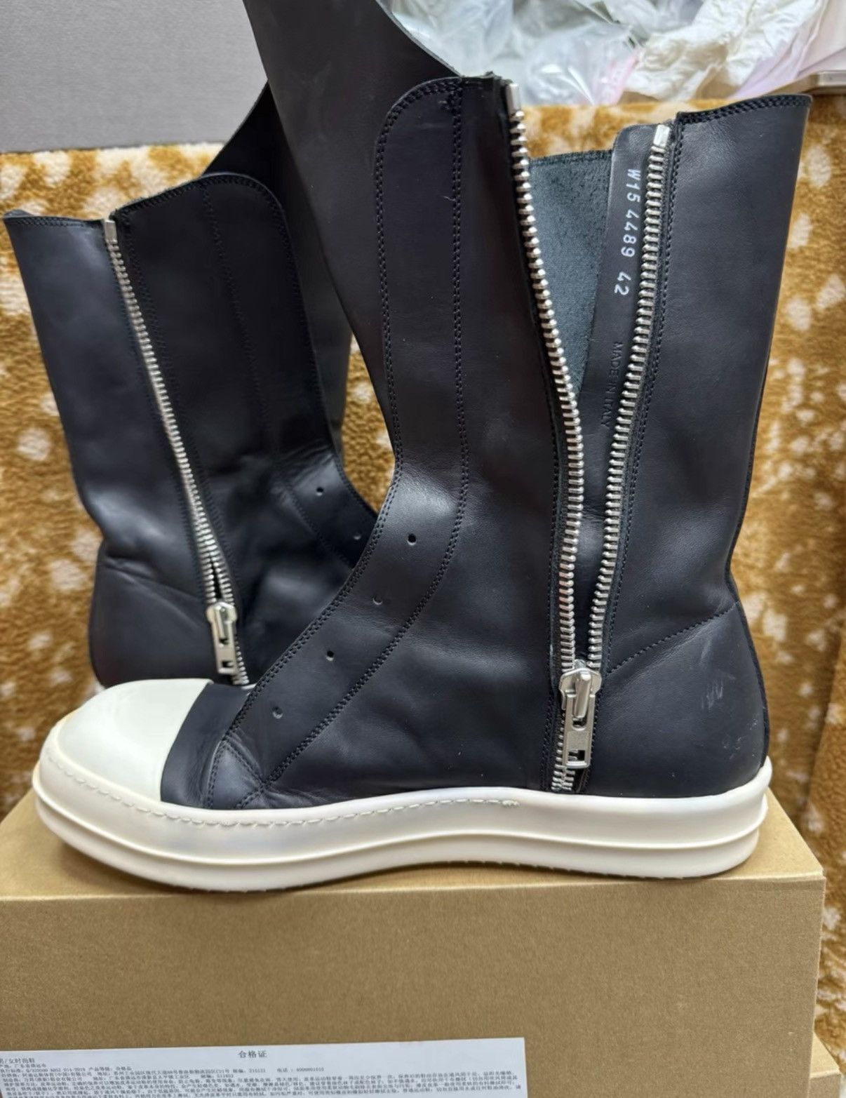 Rick Owens Rick Owens Main Line Ramones Boots K37 Size US 8 / EU 41 - 9 Thumbnail