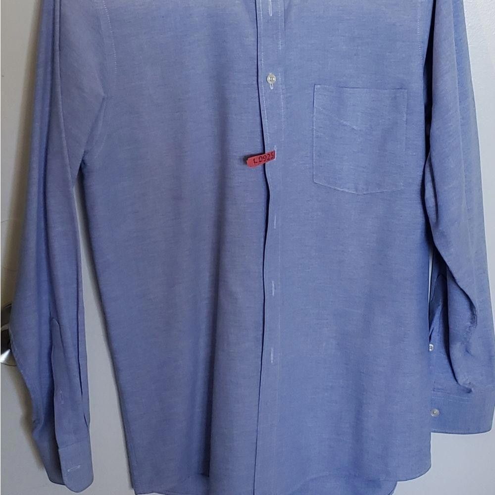 Van Heusen CT1060a Van Heusen Dress Shirt Size 38R - 4 Thumbnail