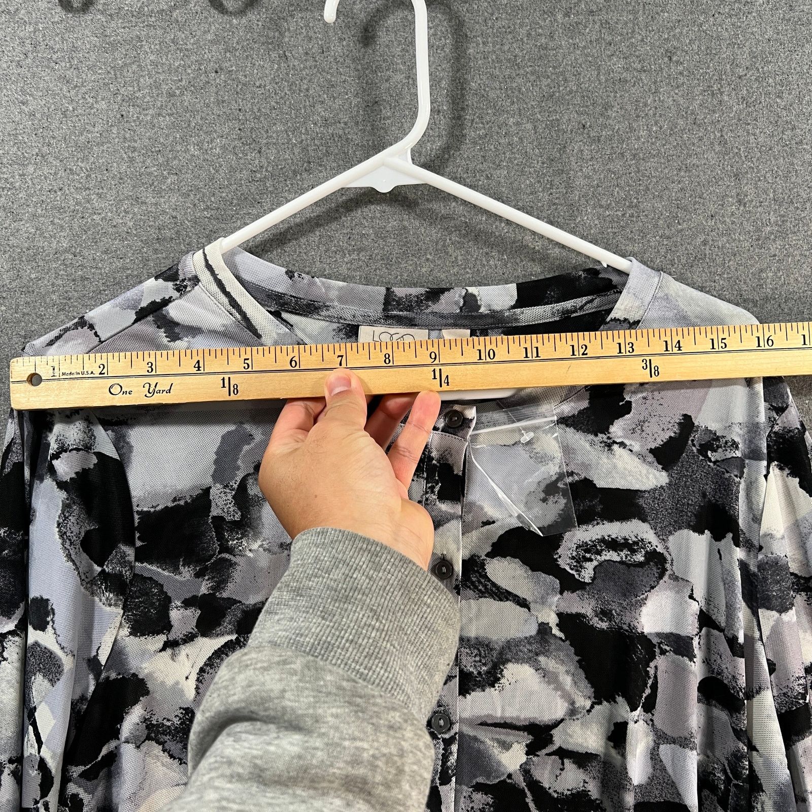 Other LOGO Layers by LoriGoldstein Abstract Marble Size XL / US 12-14 / IT 48-50 - 4 Thumbnail