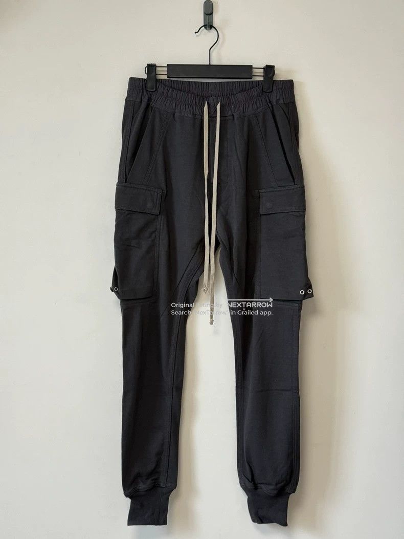 Rick Owens GLITTER FW17 CARGO JOGGERS / RU17F8390-BA | Grailed