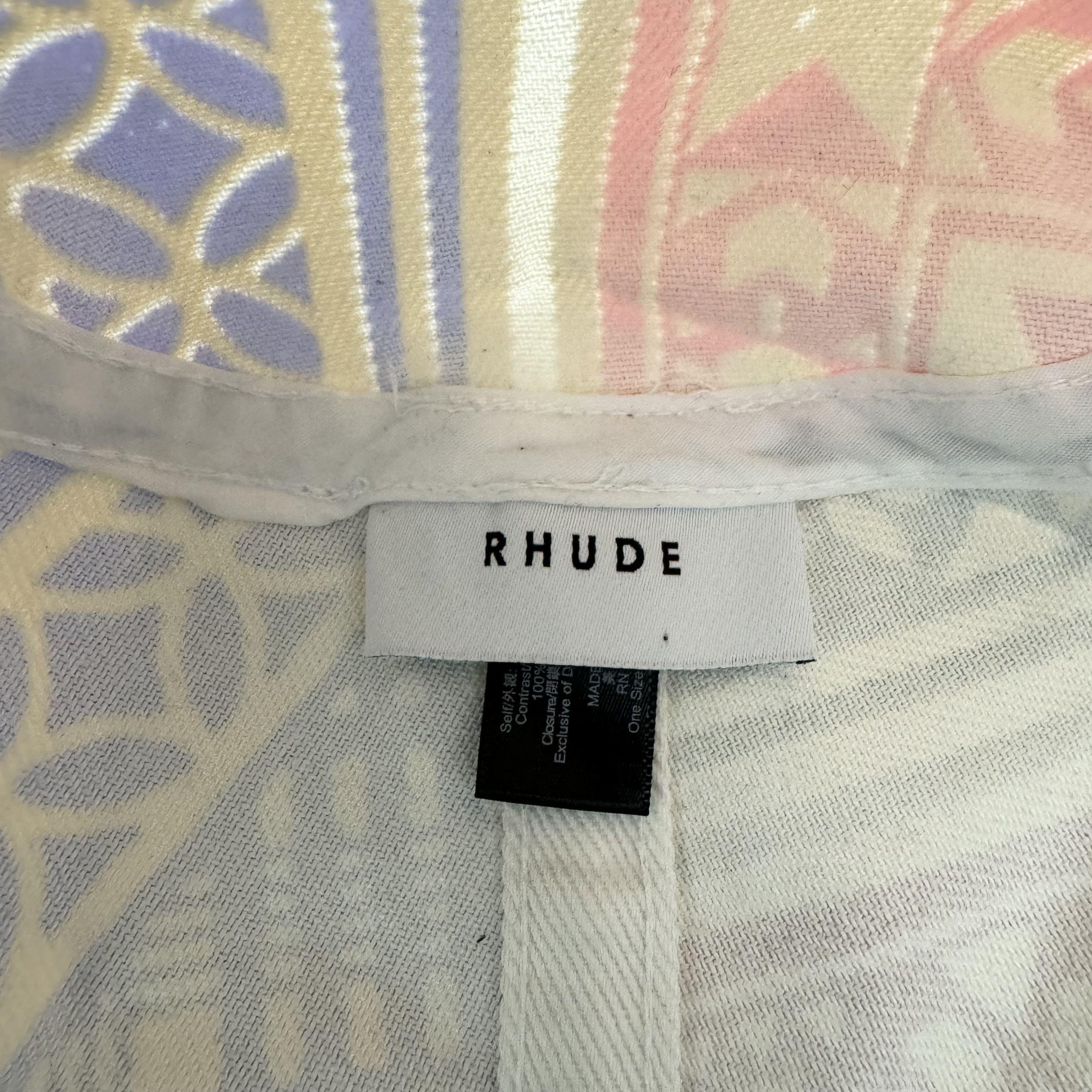 Rhude Rhude Card Print Bucket Hat In Multi RRP £215 Size ONE SIZE - 5 Thumbnail
