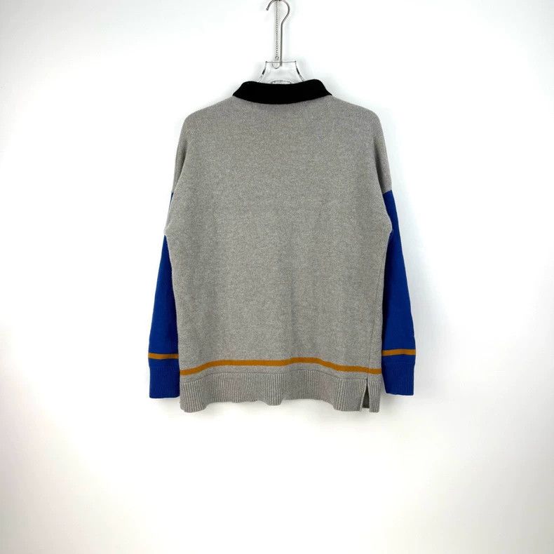 Loewe loewe Gray hooded long-sleeved sweatshirt 2504-Nextarrow Size US XS / EU 42 / 0 - 4 Thumbnail