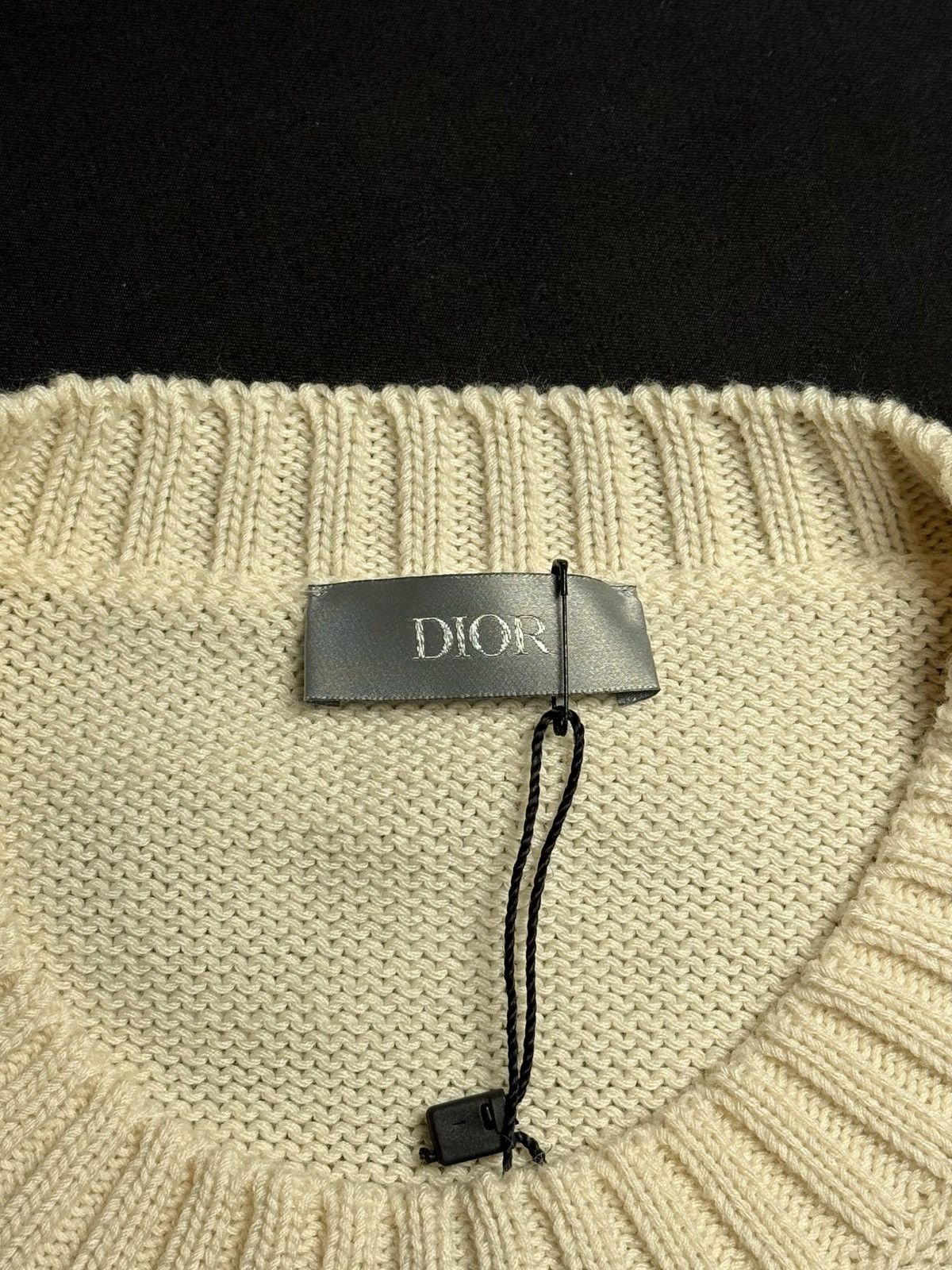 Dior Dior x Cactus Jack cream white oversized sweater Size US S / EU 44-46 / 1 - 3 Thumbnail