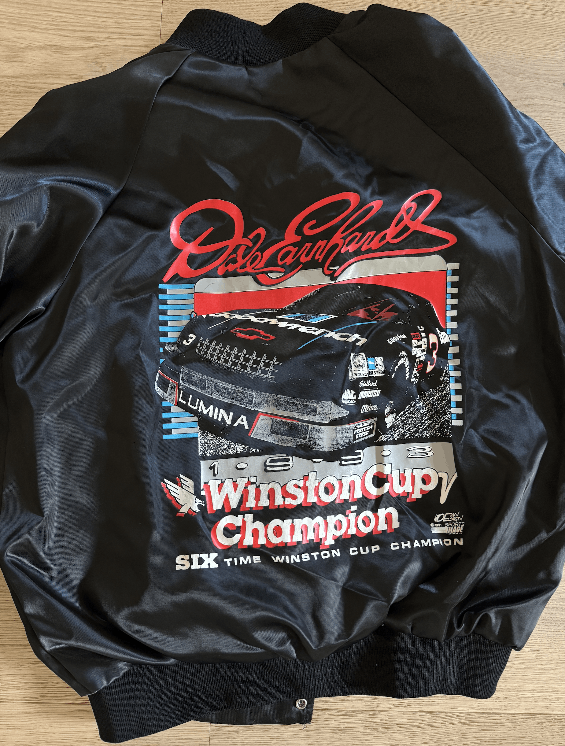 1991 Dale Earnhardt Winston Cup Champion Jacket