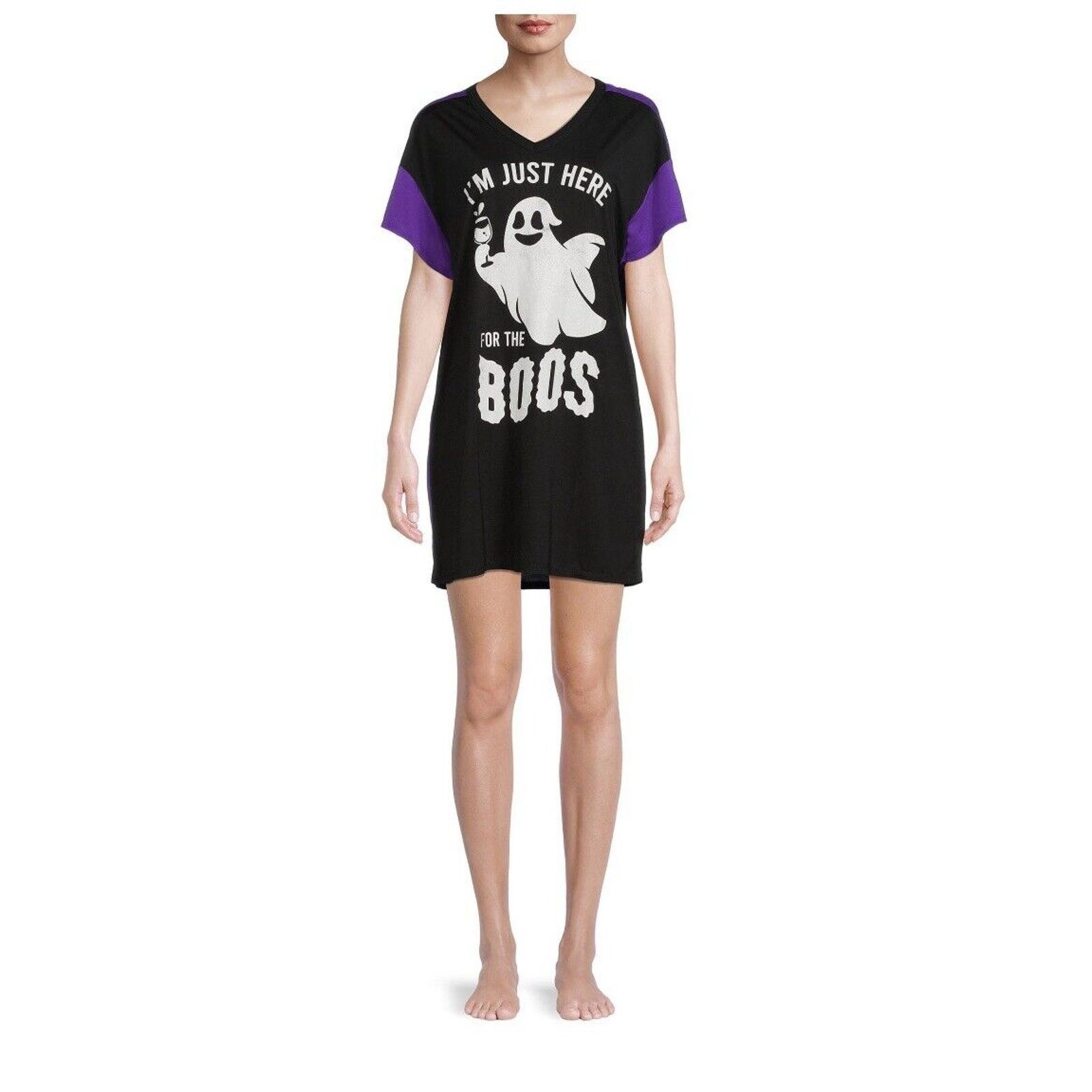 Other Women's Size Small Ghost License Halloween Sleepshirt NWT Size S / US 4 / IT 40 - 1 Thumbnail
