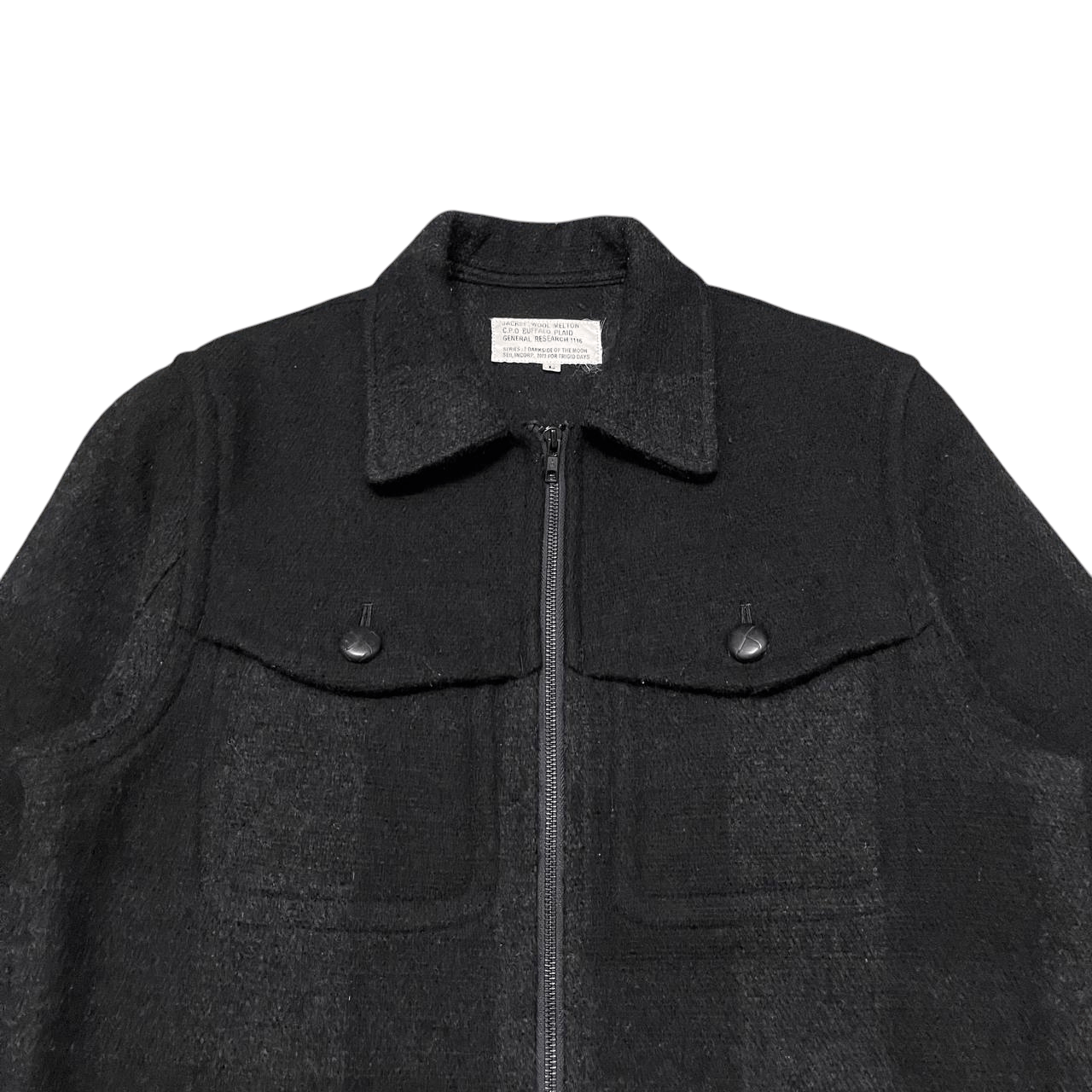 General Research Vintage 2002 General Research Wool Melton Jacket Size US L / EU 52-54 / 3 - 2 Thumbnail