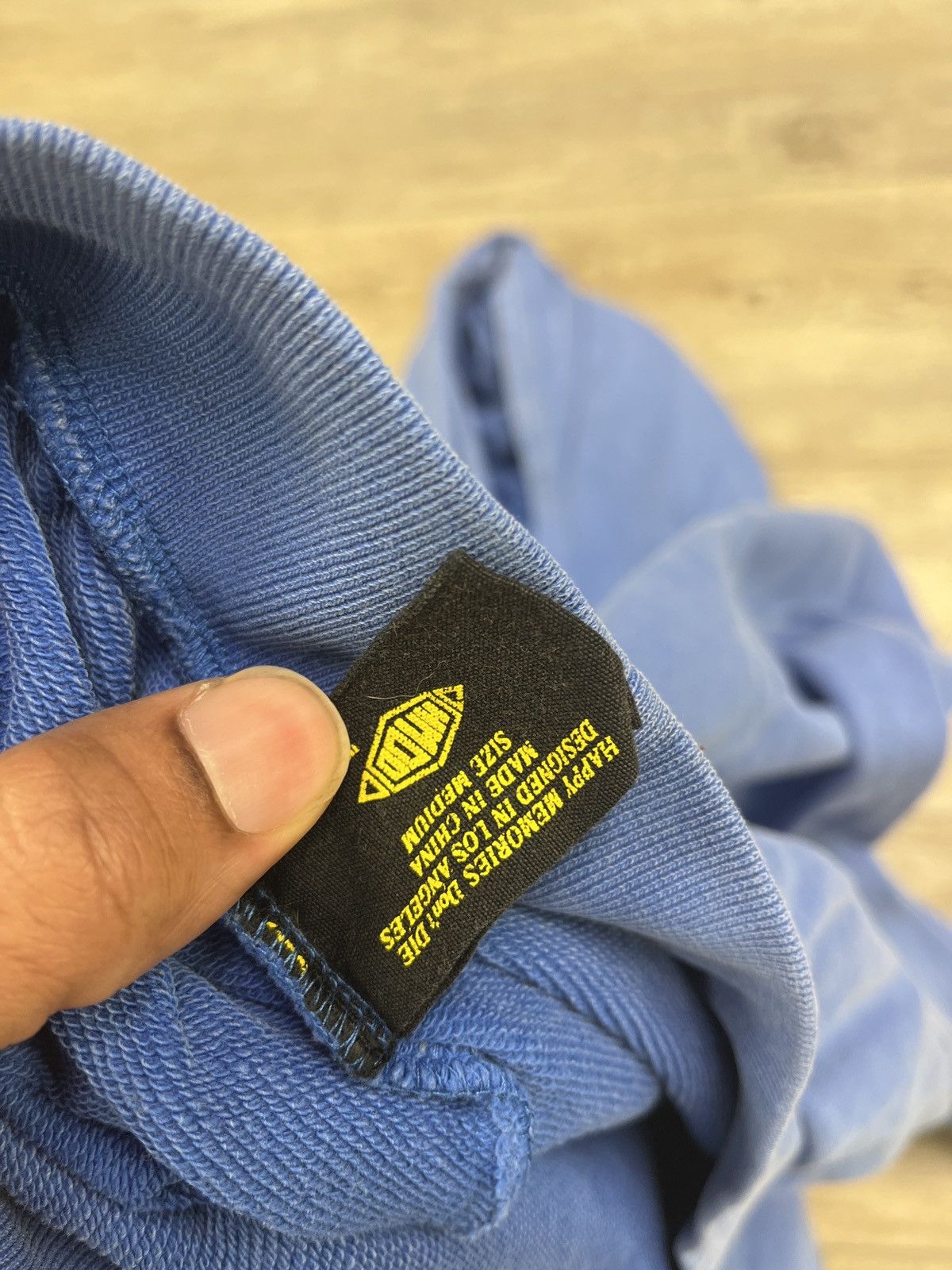 HMDD HMDD Blue Hoodie Sz M Size US M / EU 48-50 / 2 - 3 Thumbnail