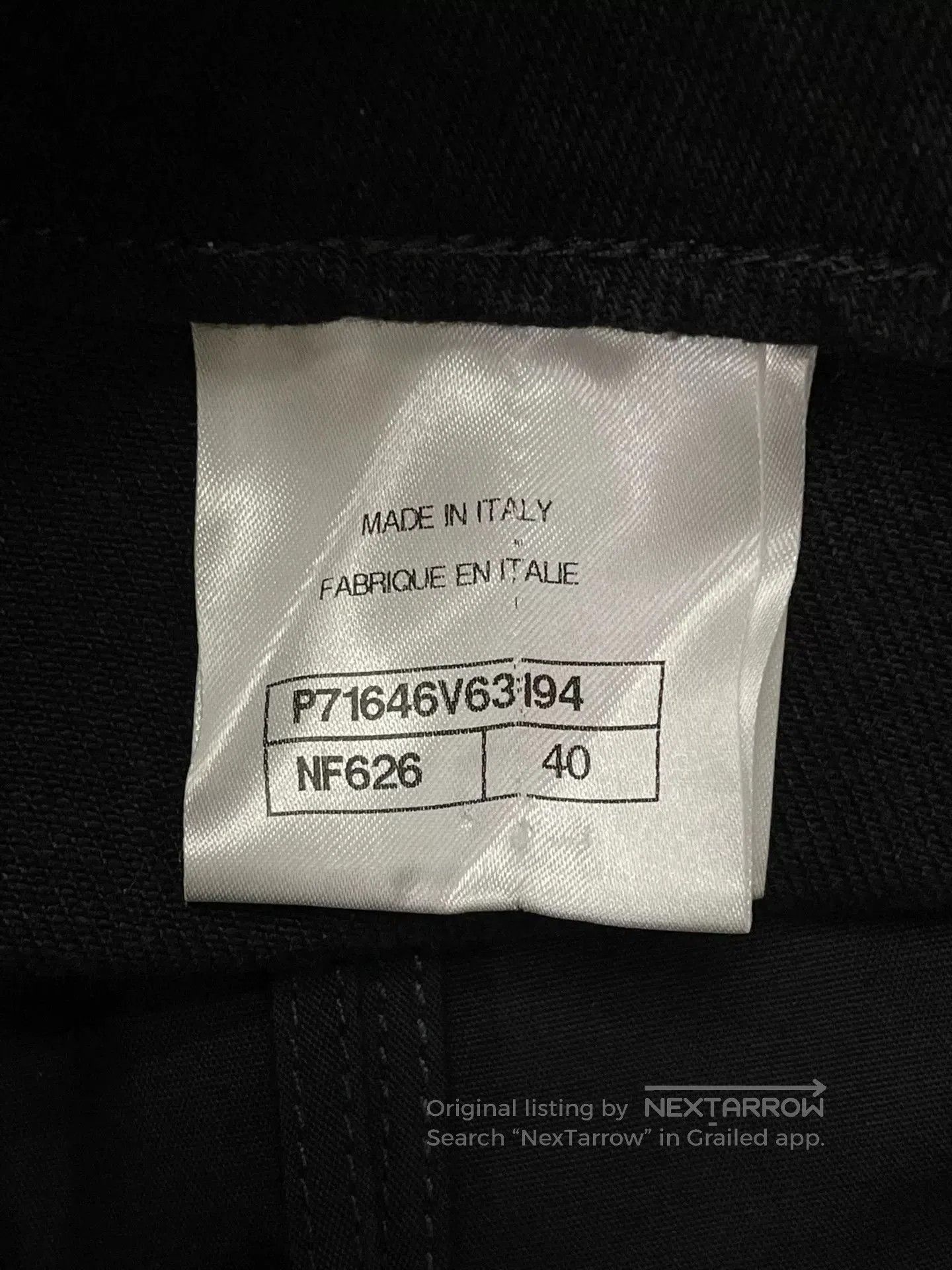 Chanel Chanel Black Denim Mesh Panel Pants. Size US 36 / EU 52 - 4 Thumbnail
