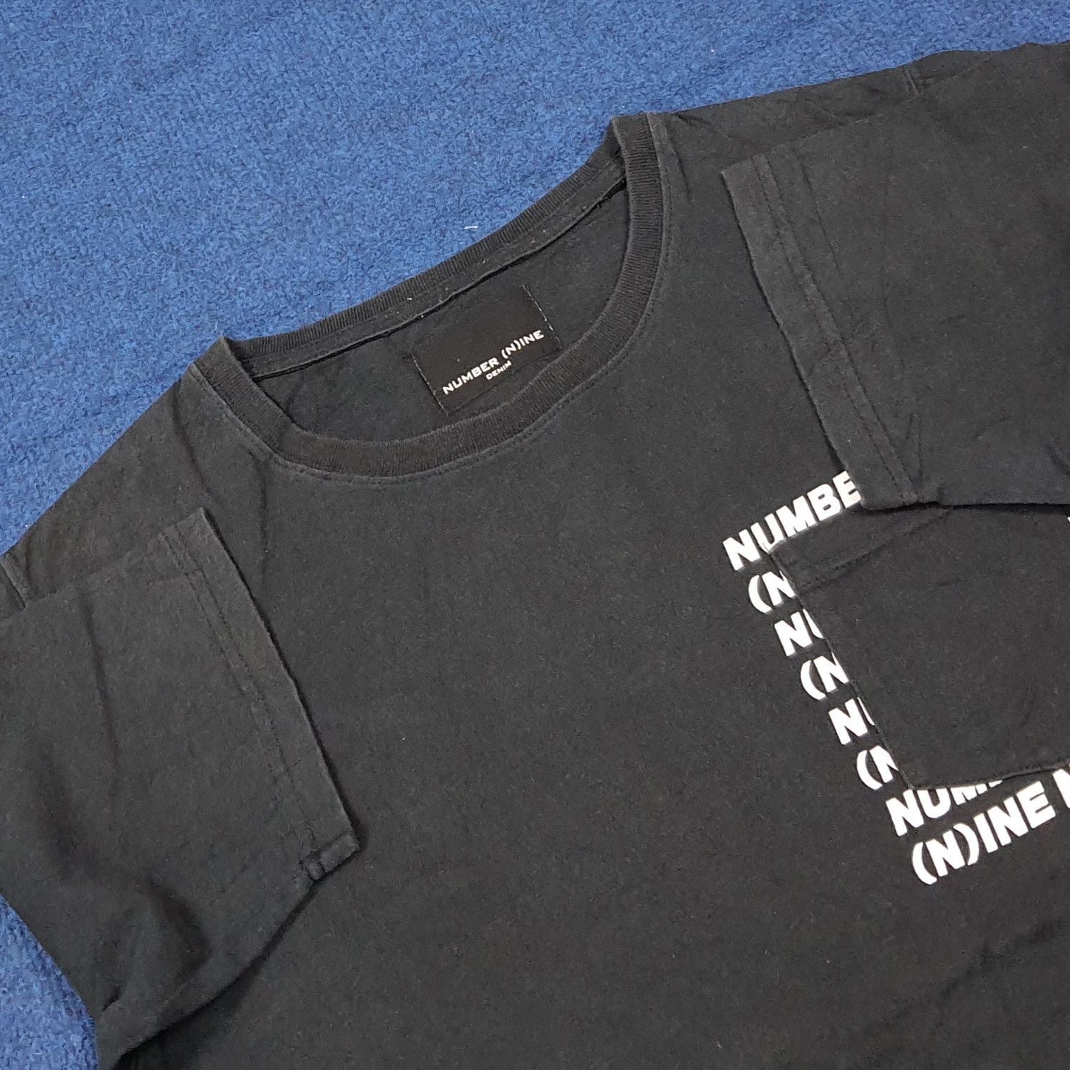 Number (N)ine Vintage Number Nine Denim Streetwear Tshirt C285N24 Size US M / EU 48-50 / 2 - 4 Thumbnail