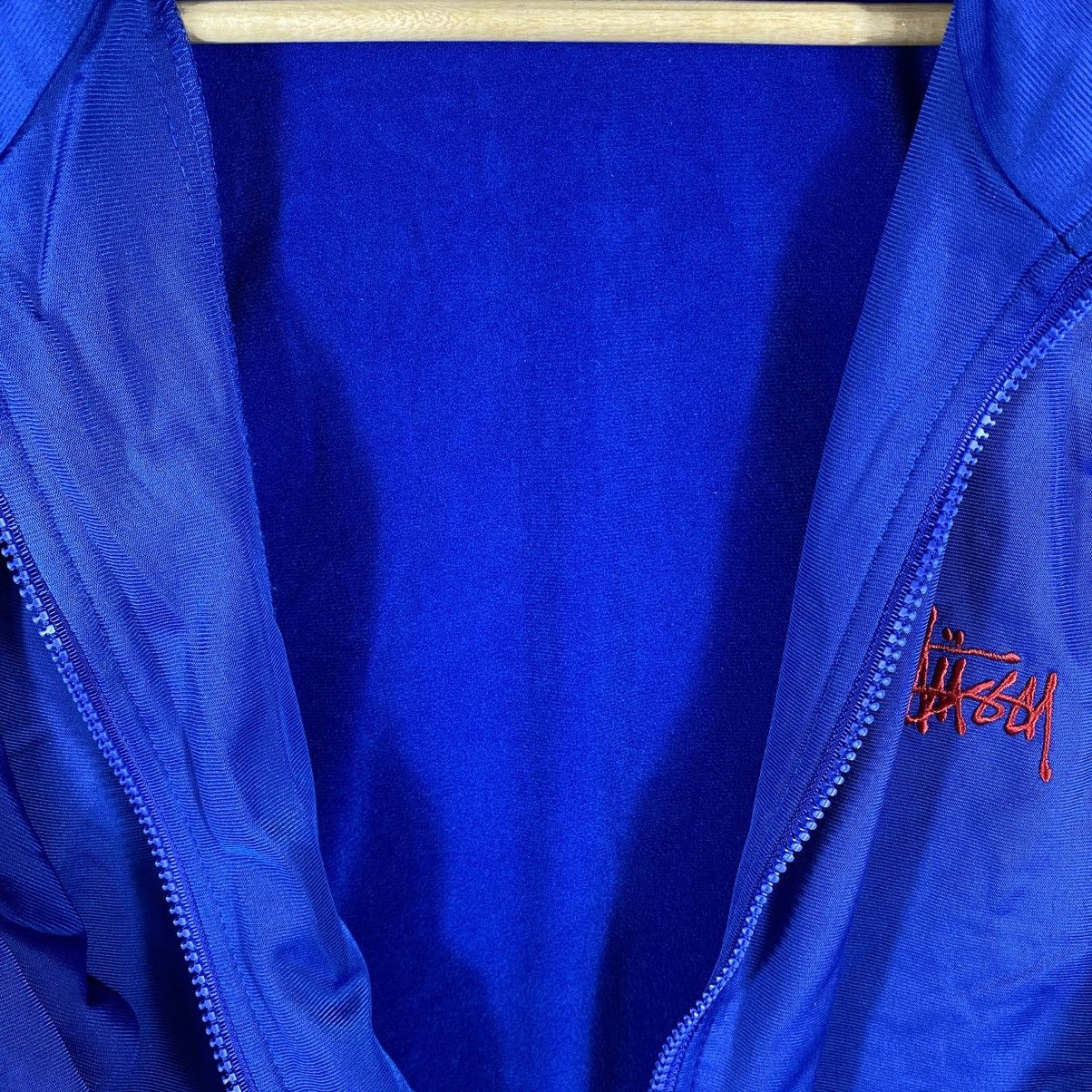 Stussy Vintage 90's STUSSY SPORT Embroidey Logo Fullzipper Jacket Size US L / EU 52-54 / 3 - 5 Thumbnail