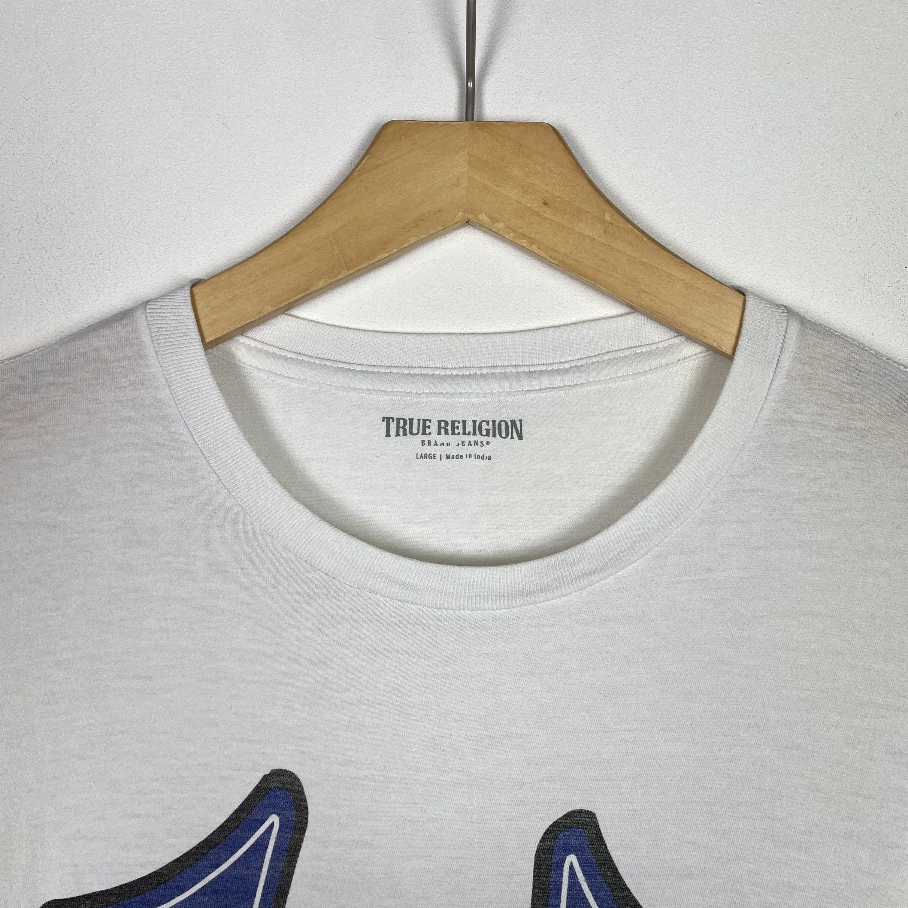 True Religion VTG True Religion Big Logo Y2K Japanese T Shirt 00’s Size US L / EU 52-54 / 3 - 8 Thumbnail